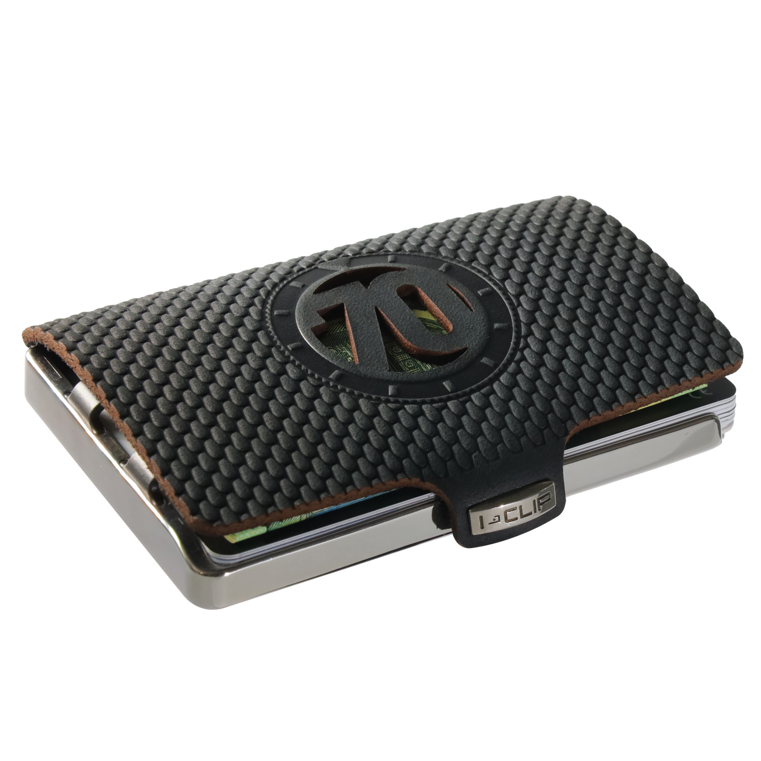 I-CLIP Steel Polished Timekeeper 1970 Black