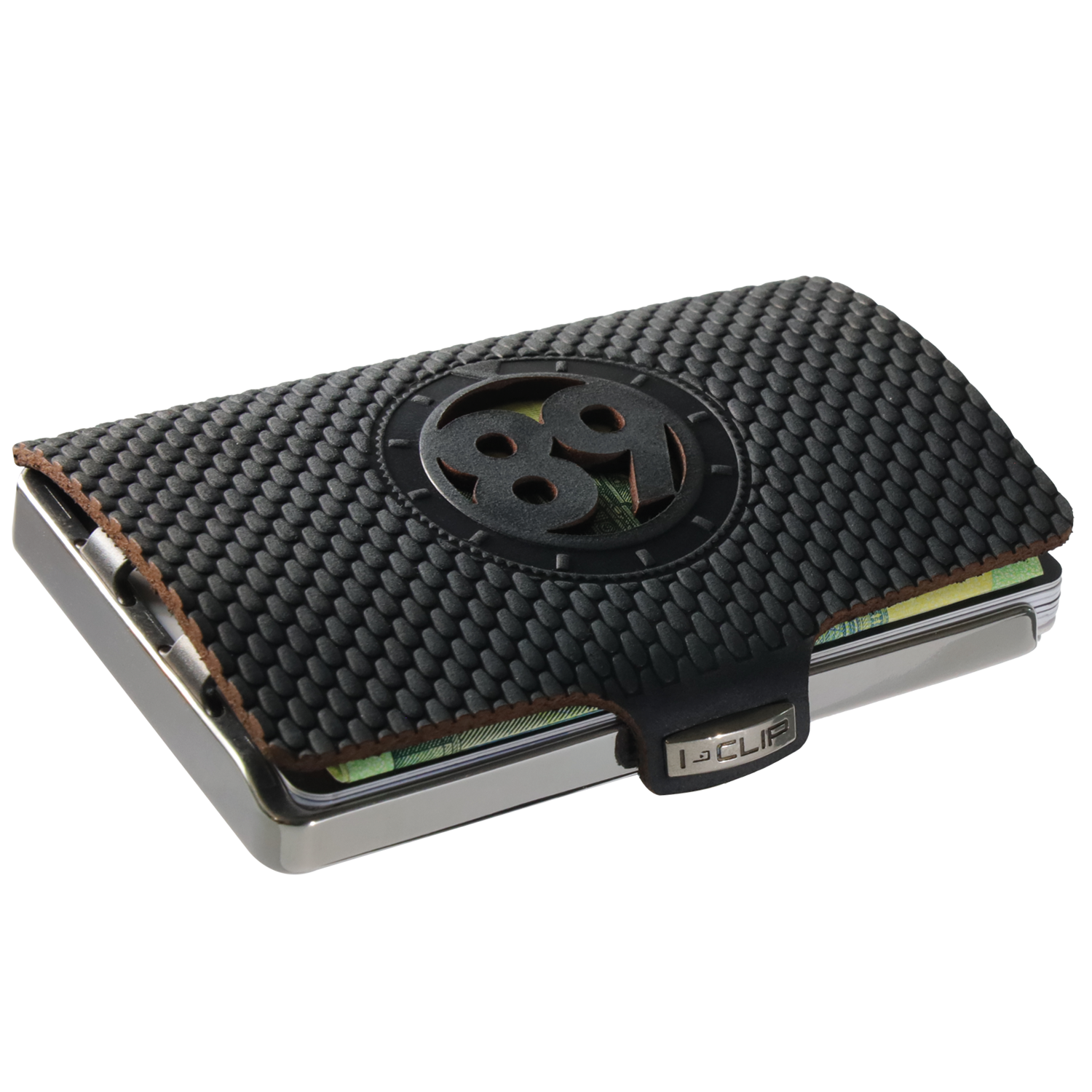 I-CLIP Steel Polished Timekeeper 1989 Black