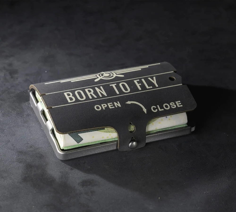 I-CLIP Original Silber Born to Fly Black - I-CLIP.com EU Shopify