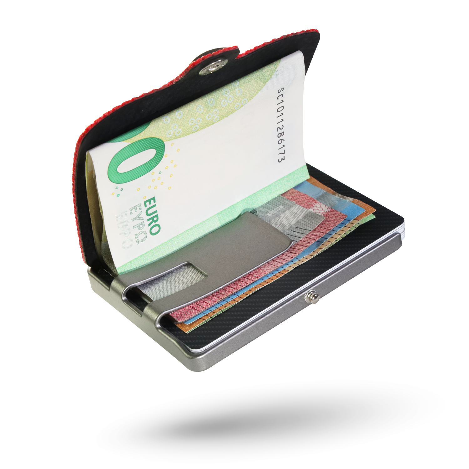 I-CLIP Original Silver Feuerwehrschlauch Rot