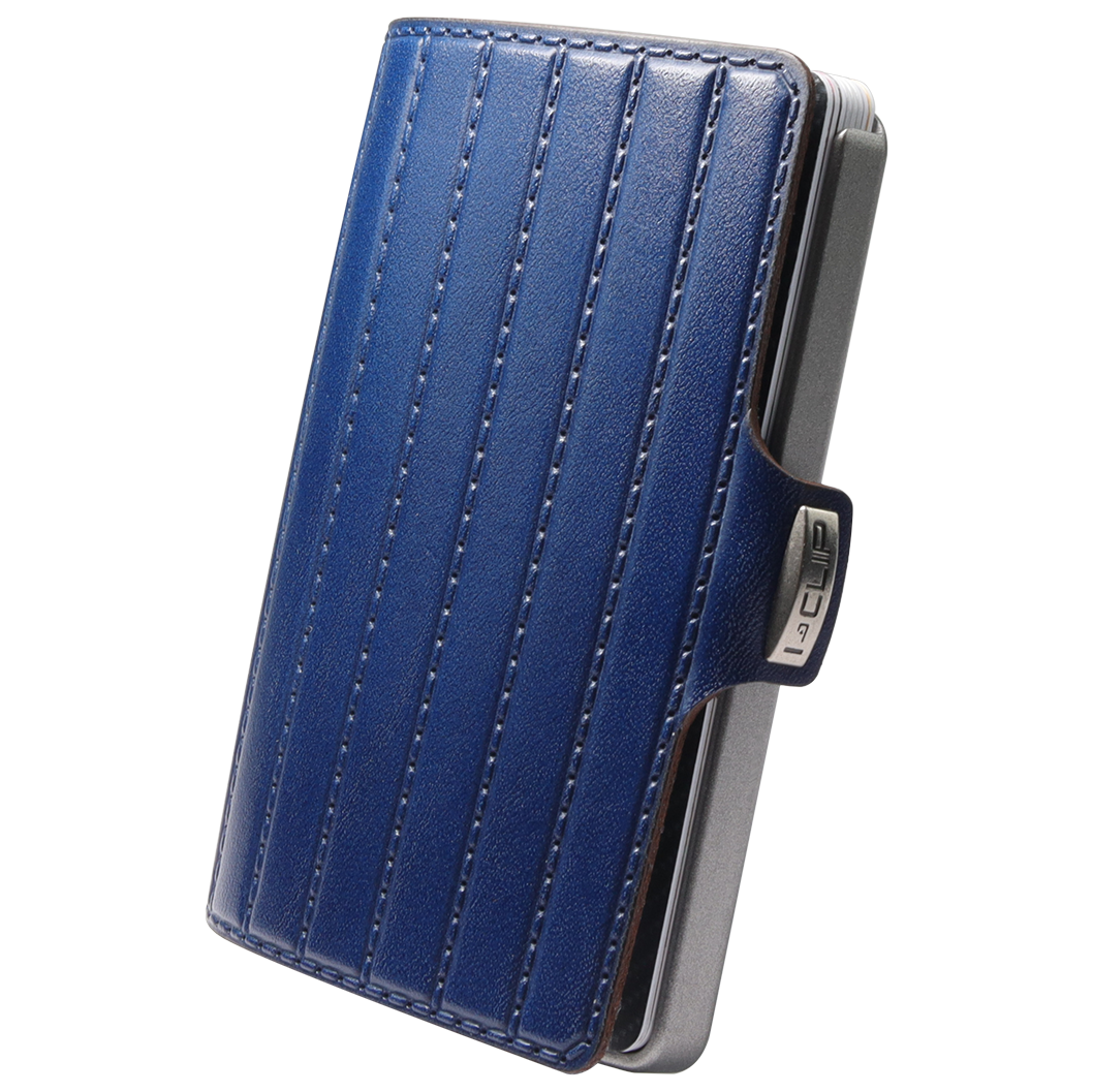 I-CLIP Original Silver Frequent Traveler Blue