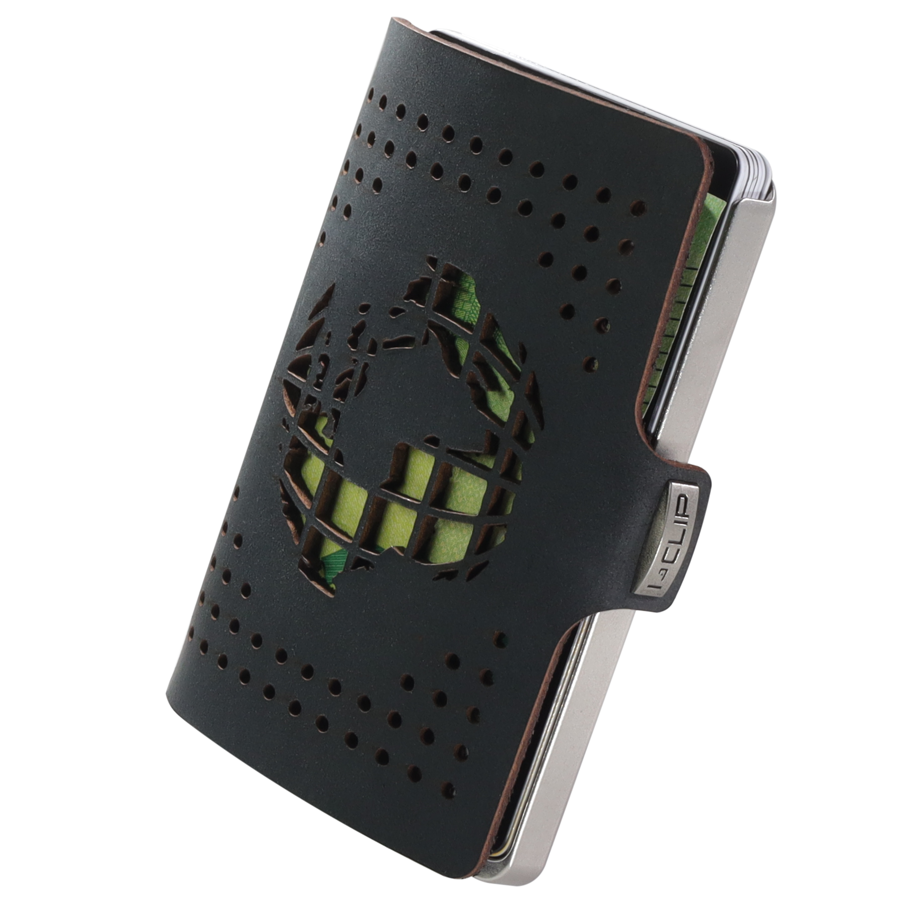 I-CLIP Steel Blasted Globe Black