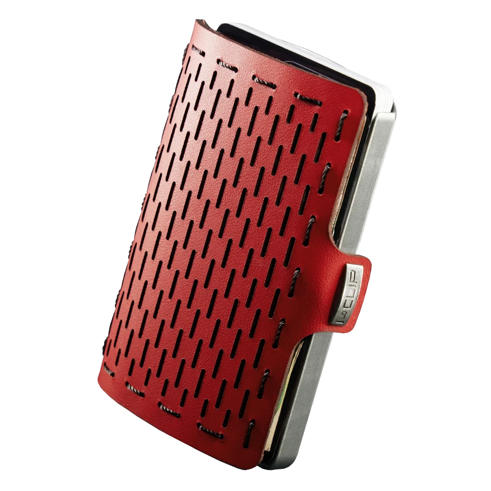 I-CLIP Original Silber mit Münzfach Red - I-CLIP.com EU Shopify