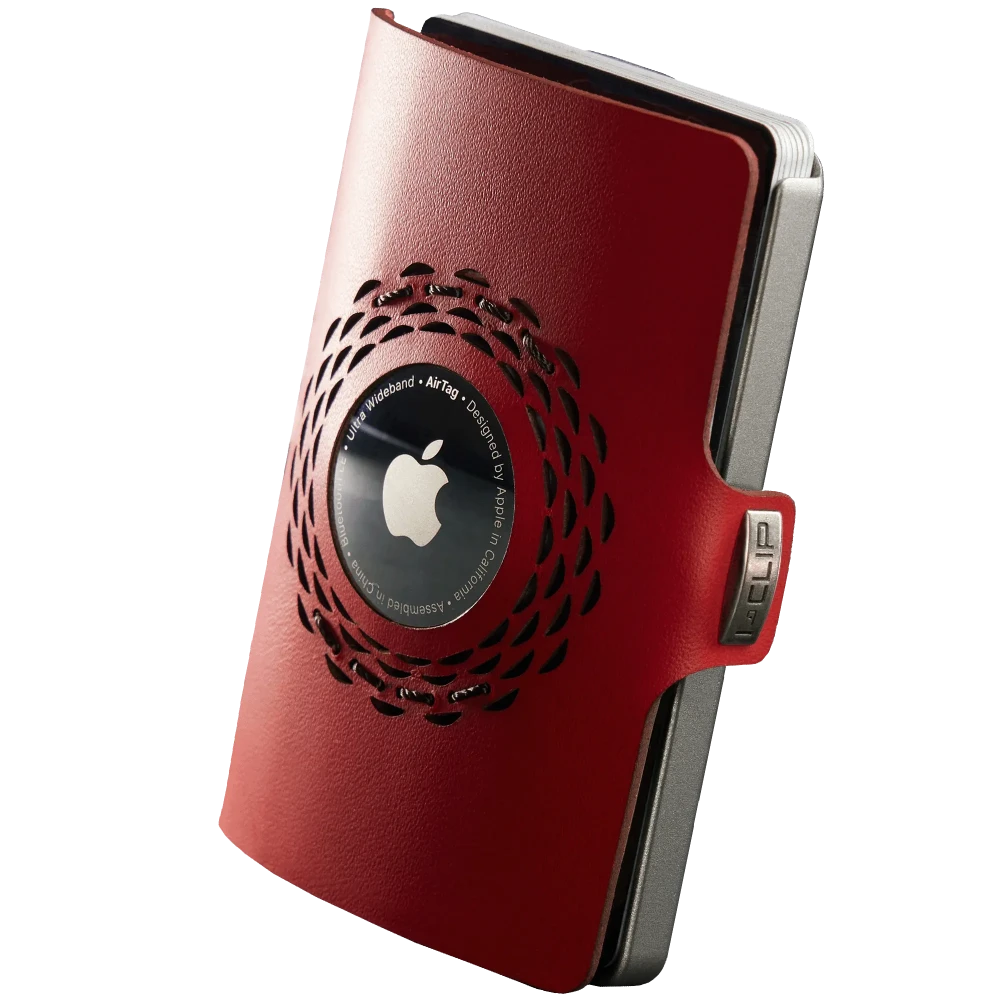 I-CLIP Original Silber für Apple AirTag Red - I-CLIP.com EU Shopify