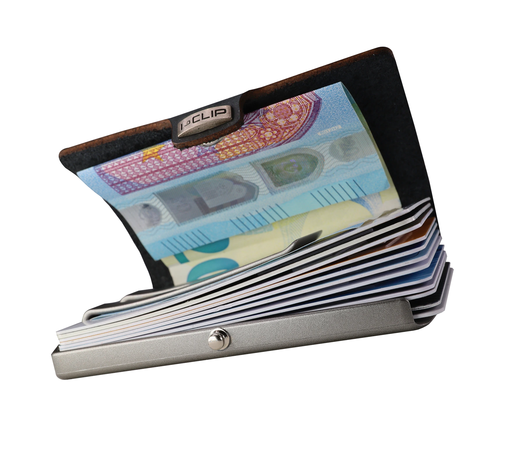 I-CLIP Original Silver Frequent Traveler Blue