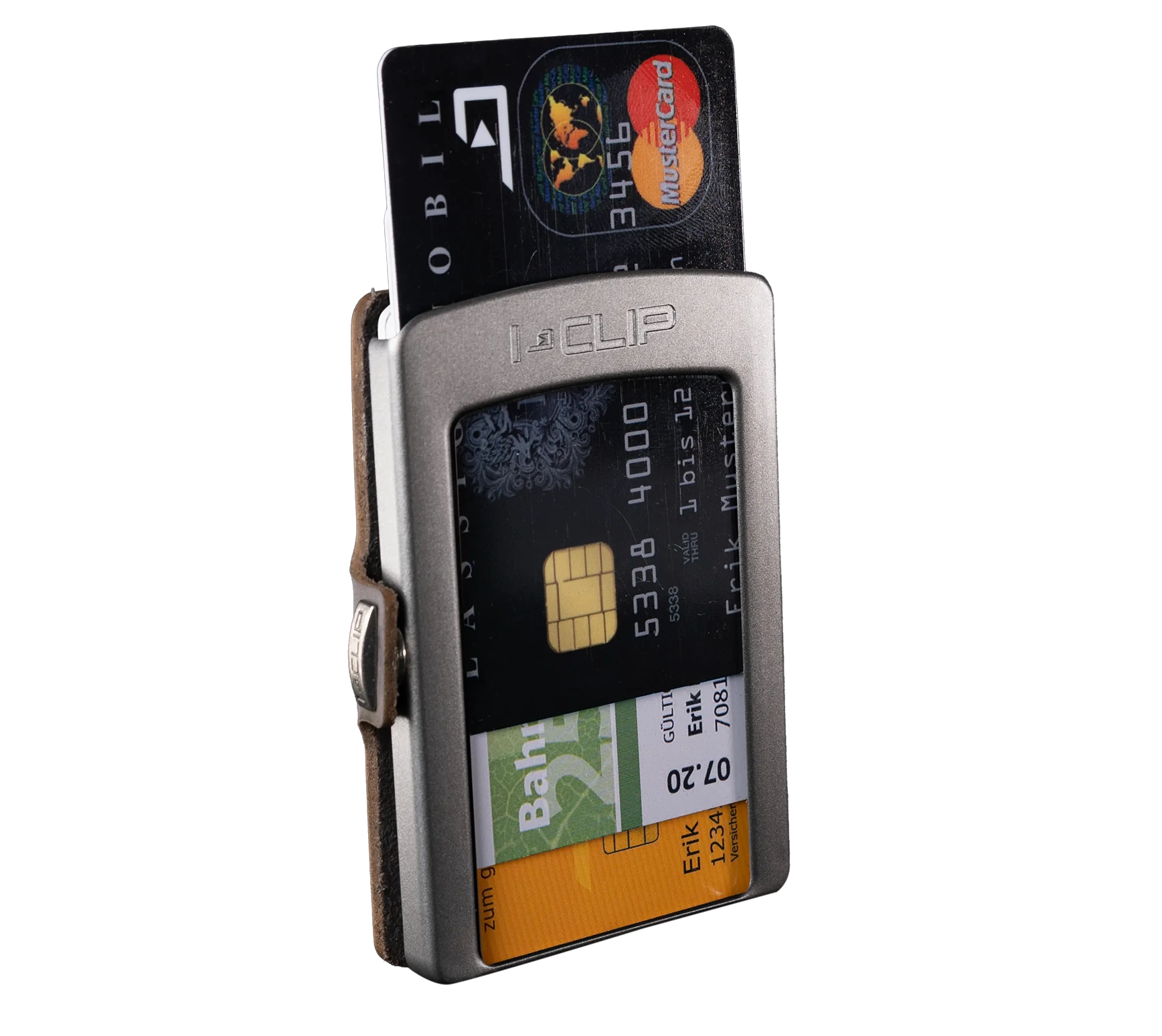 I-CLIP Original Silver Frequent Traveller Red