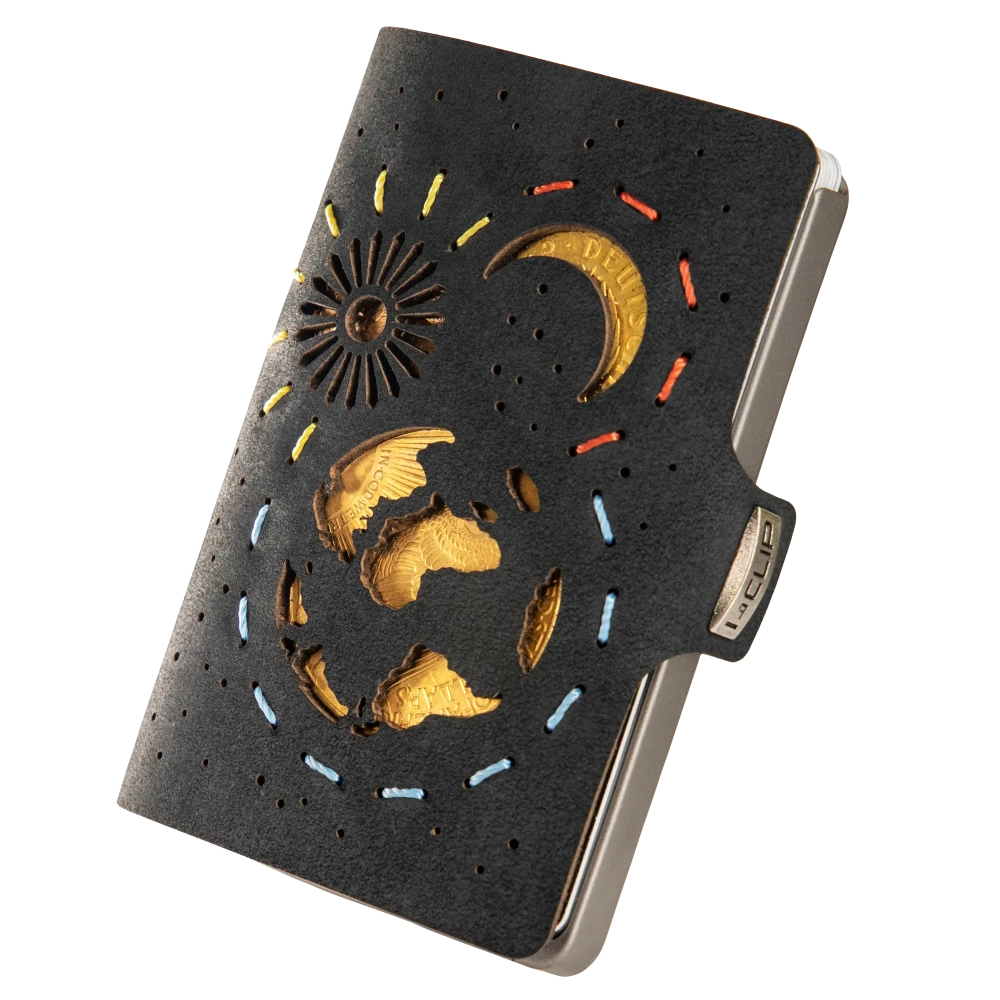 I-CLIP Titan Satiniert Soft Touch Sun Moon Earth Black - I-CLIP.com EU Shopify