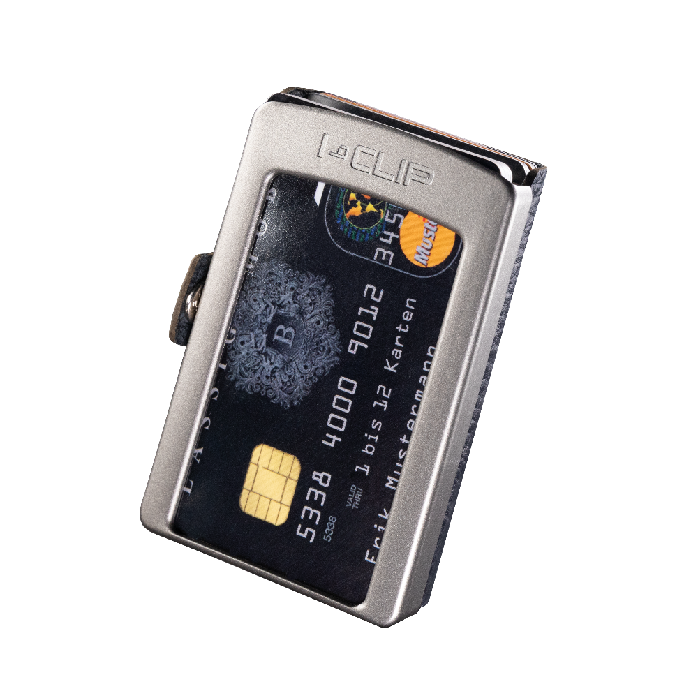 I-CLIP MAX Original Silber Glattleder Oak - I-CLIP.com EU Shopify