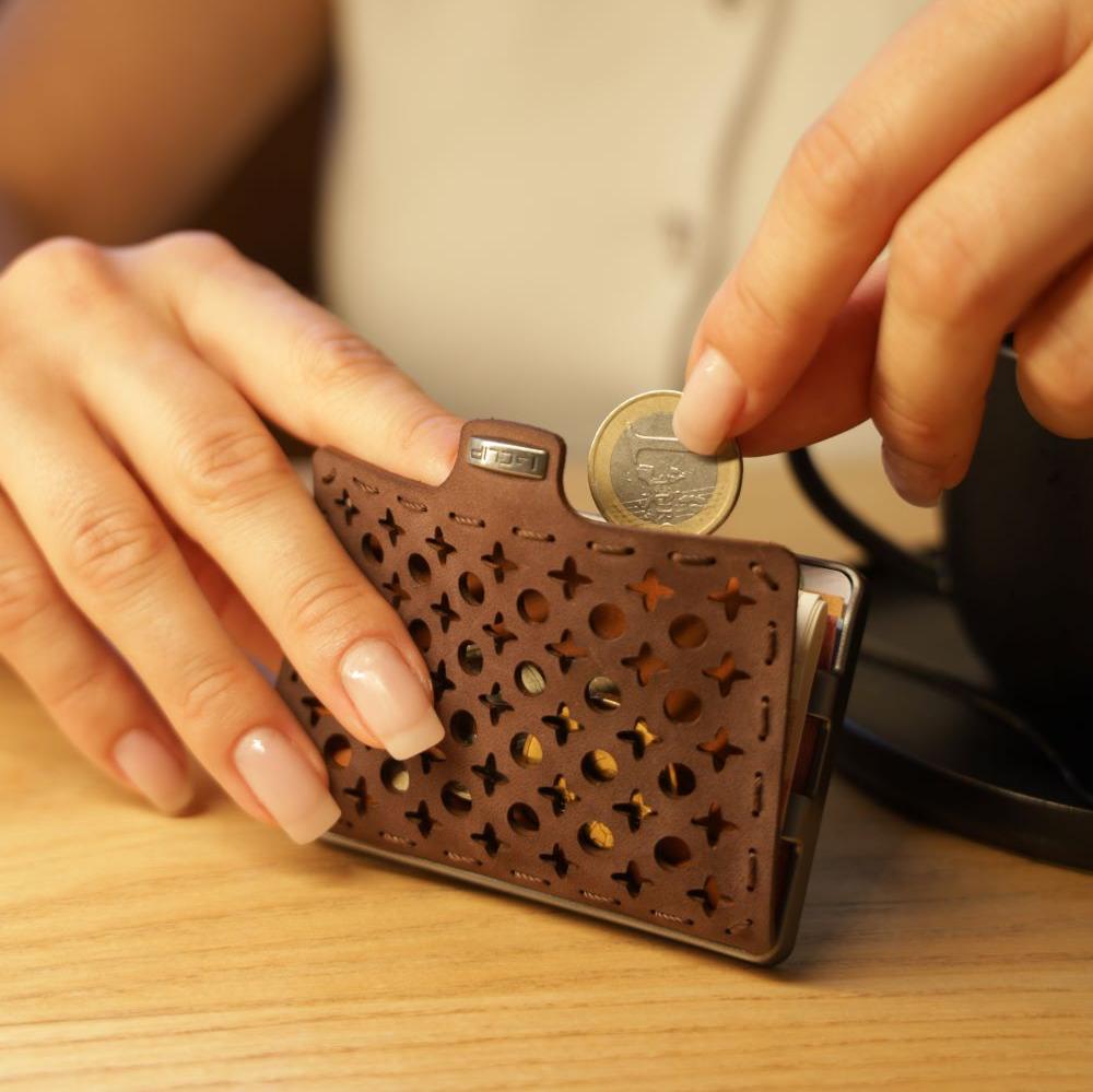 I-CLIP Original Silver con tasca portamonete Bernard