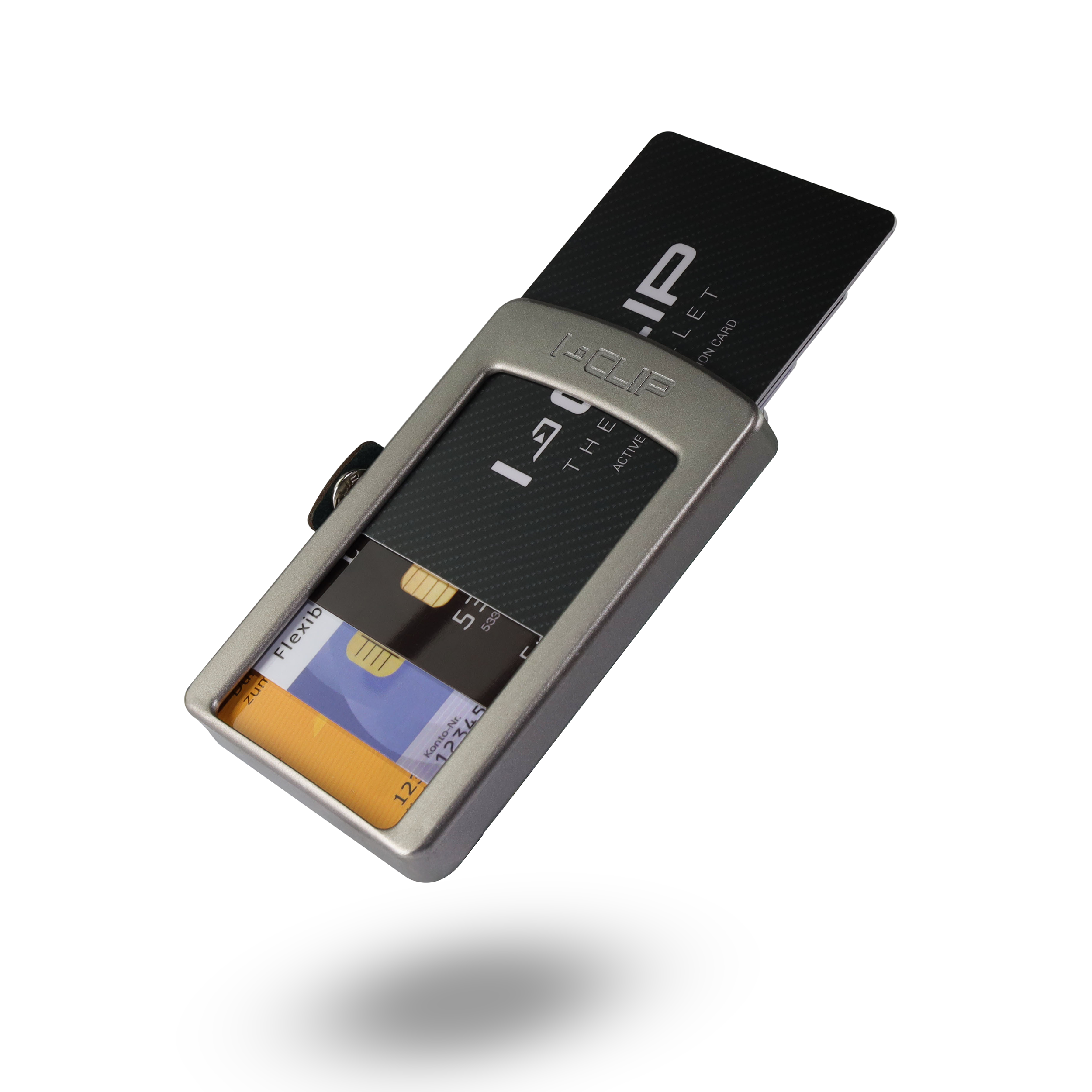 I-CLIP Original Argent Pays Union Jack Urban Gris