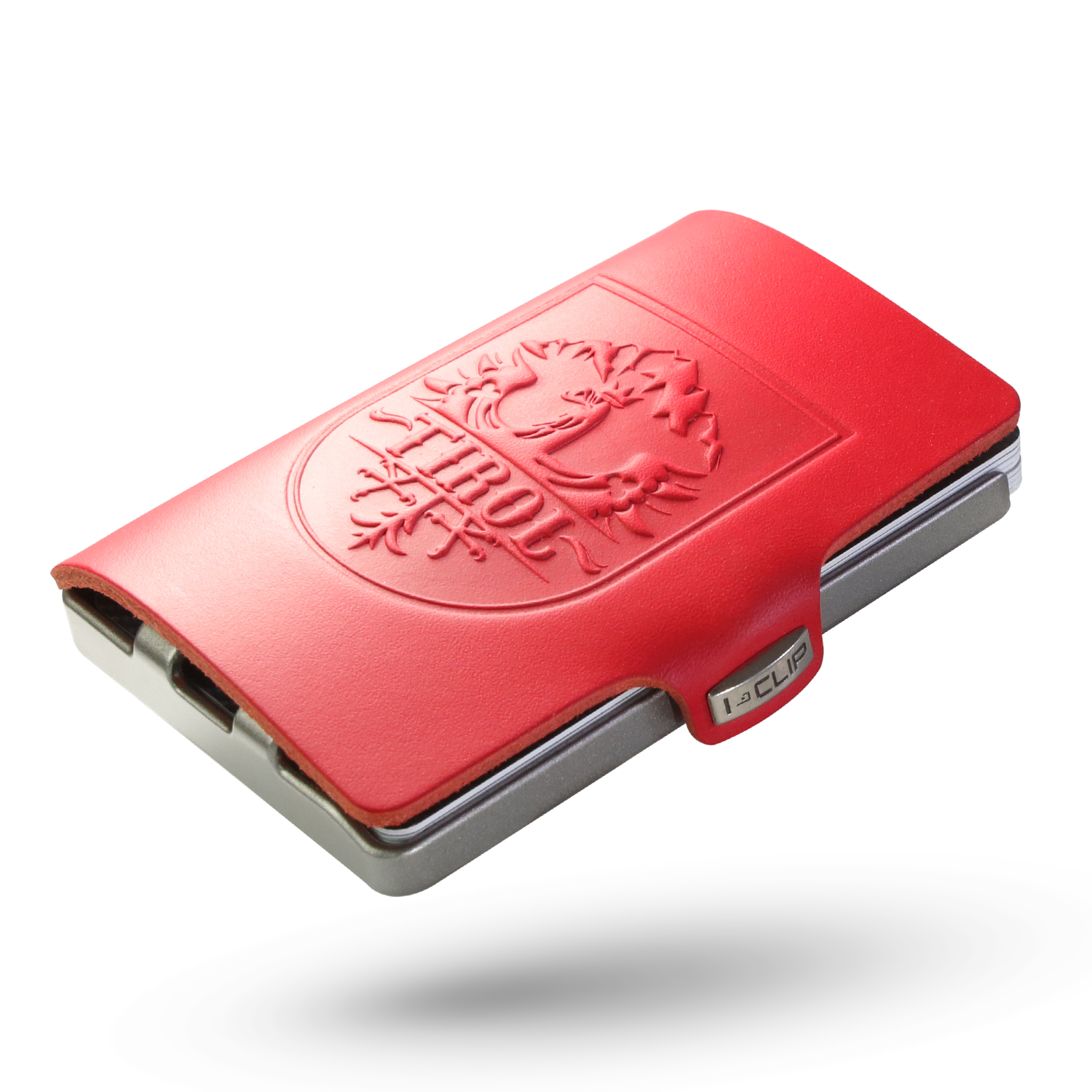I-CLIP Original Silver Countries Tirol Red