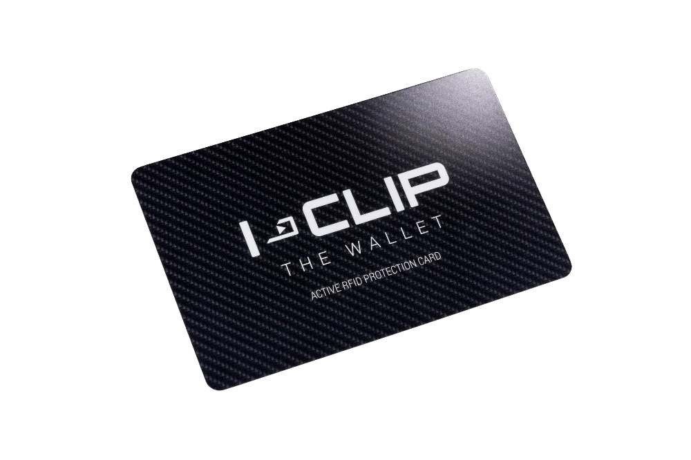 RFID Karte ACTIVE (NFC-Störende Karte) - I-CLIP.com EU Shopify