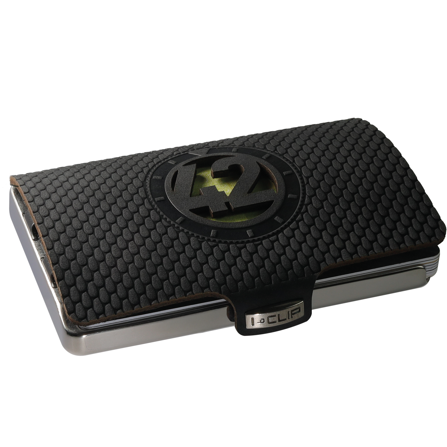 I-CLIP Steel Lucidato Timekeeper 42 Nero