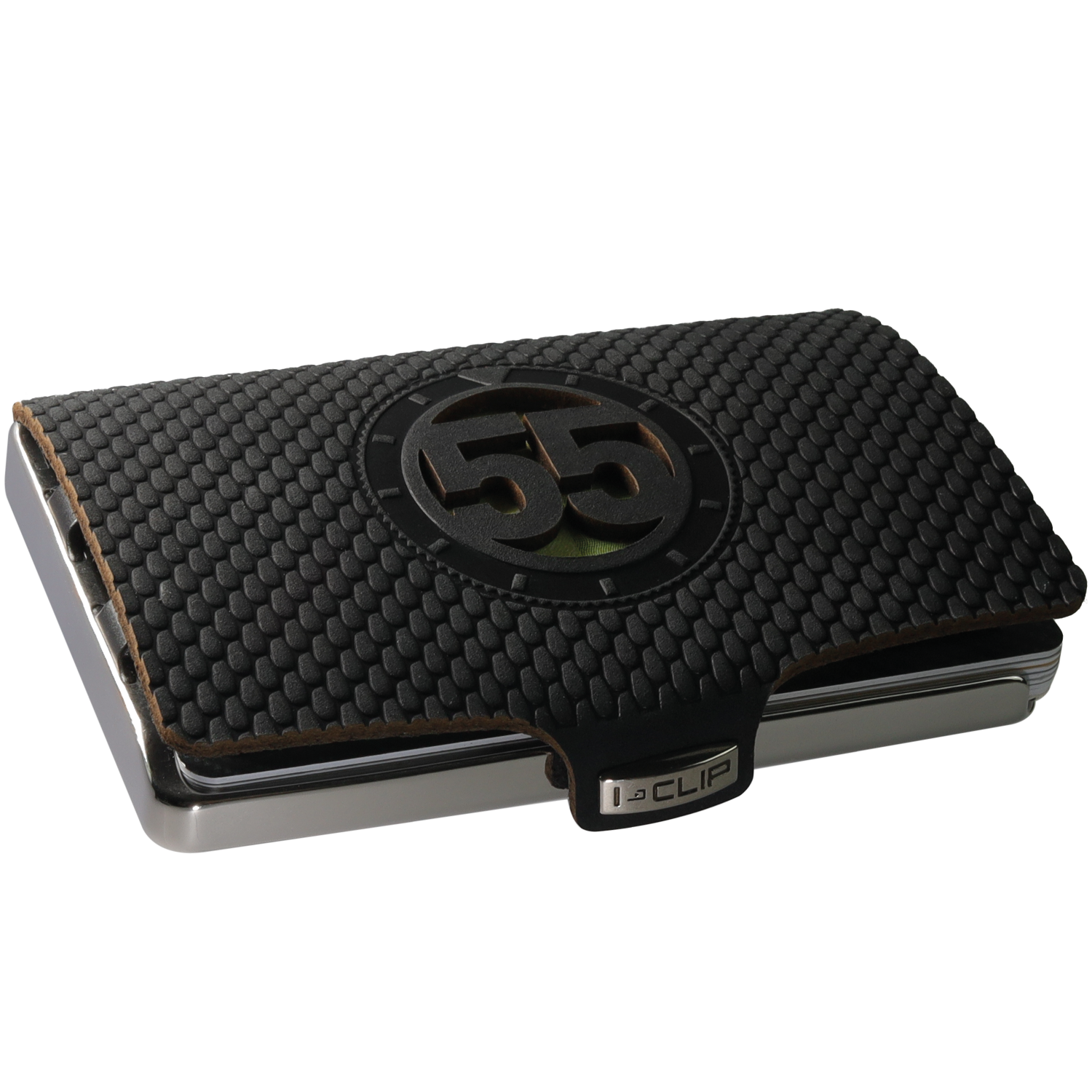 I-CLIP Steel Polished Timekeeper 55 Black