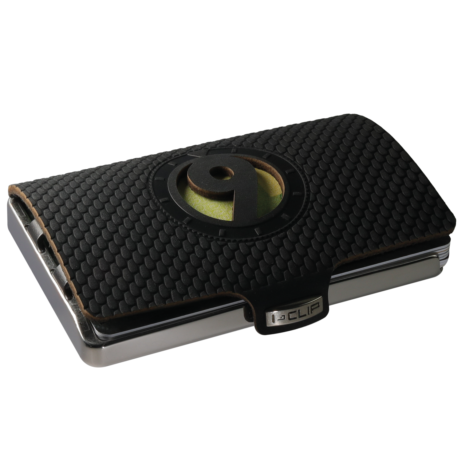 I-CLIP Steel Polished Timekeeper 9 Black - I-CLIP