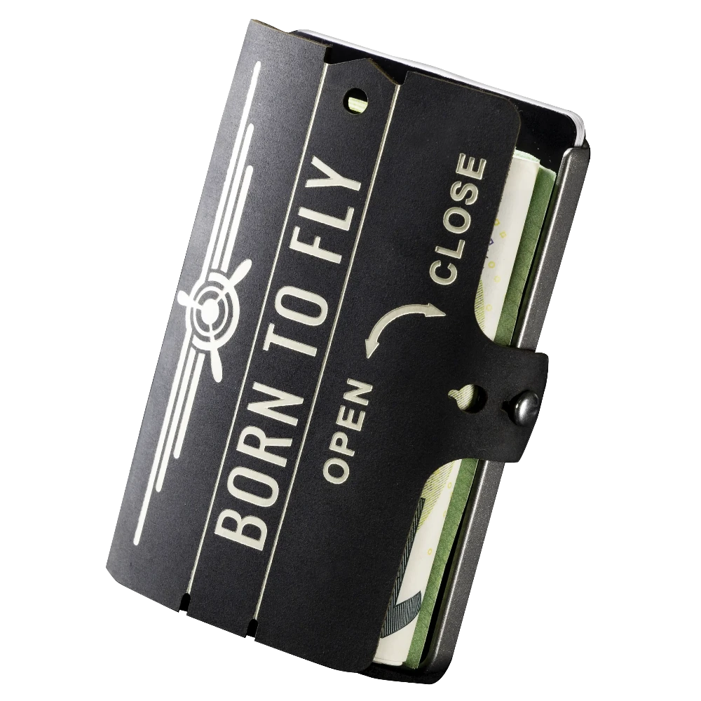 I-CLIP Original Silber Born to Fly Black - I-CLIP.com EU Shopify