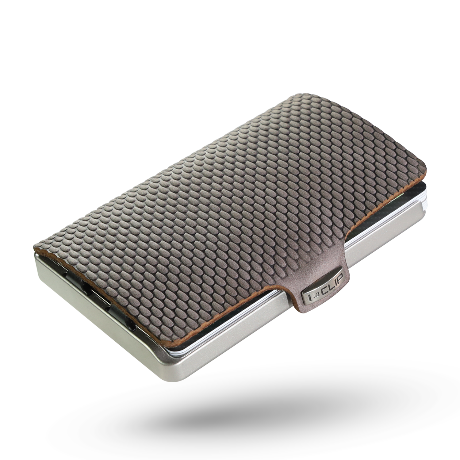 I-CLIP Stainless Steel Satin Milanese Urban Grey