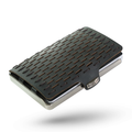 I-CLIP Stainless Steel Polished with Coin Pocket Black