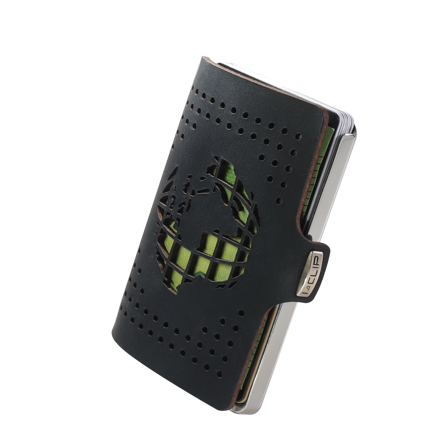I-CLIP Steel Polished Globe Black