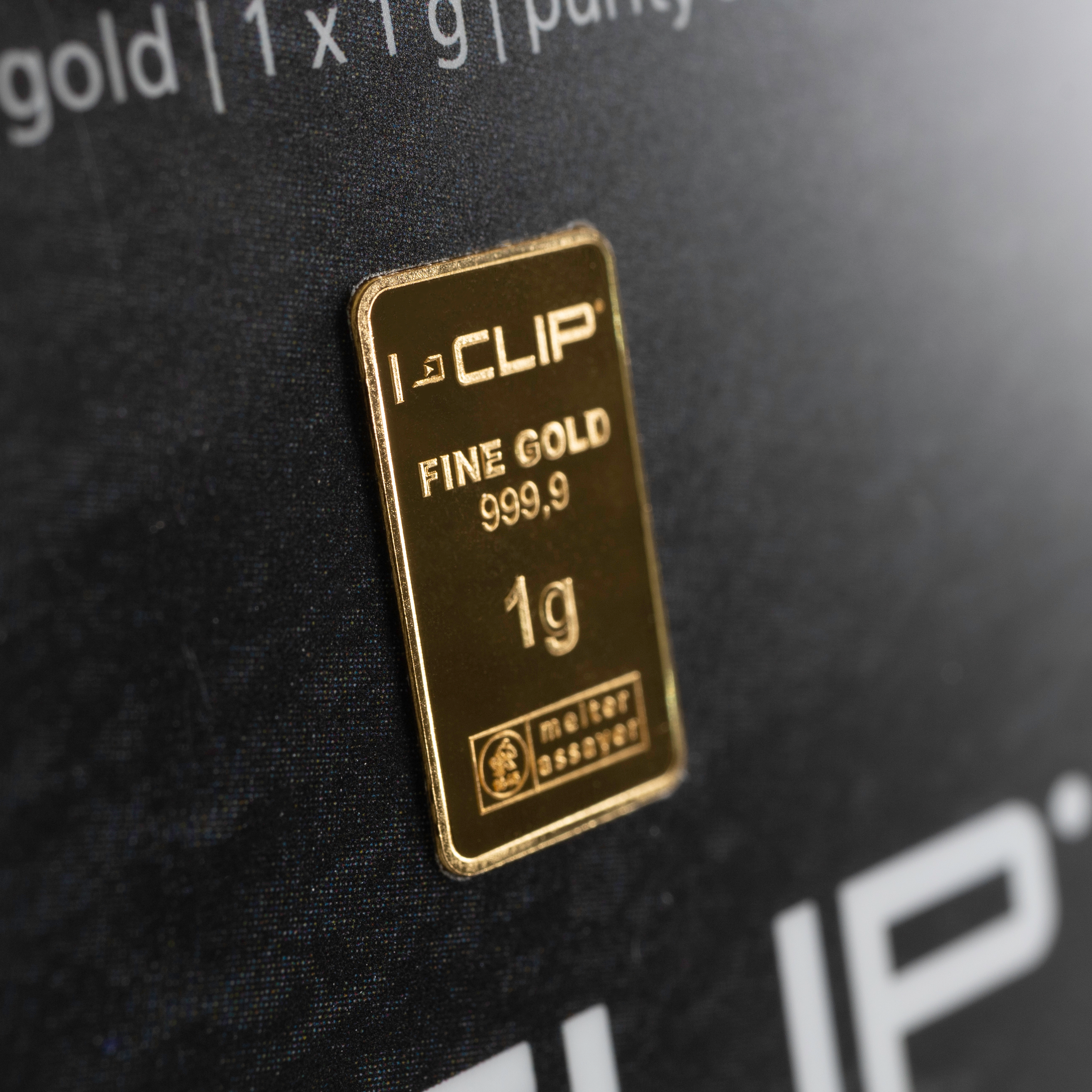 1g I-CLIP Gold [steuerfreies Anlagegold] - I-CLIP