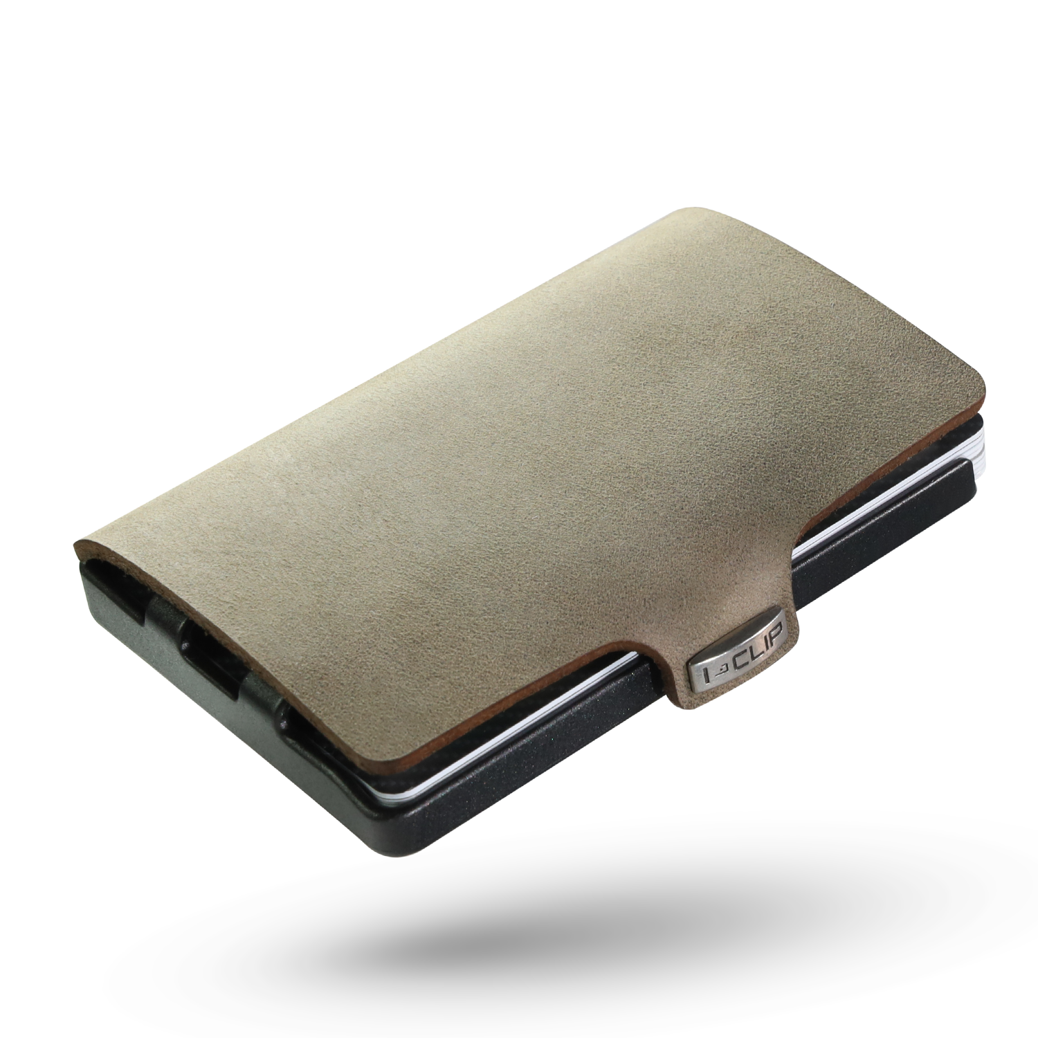 I-CLIP Original Schwarz Glattleder Olive