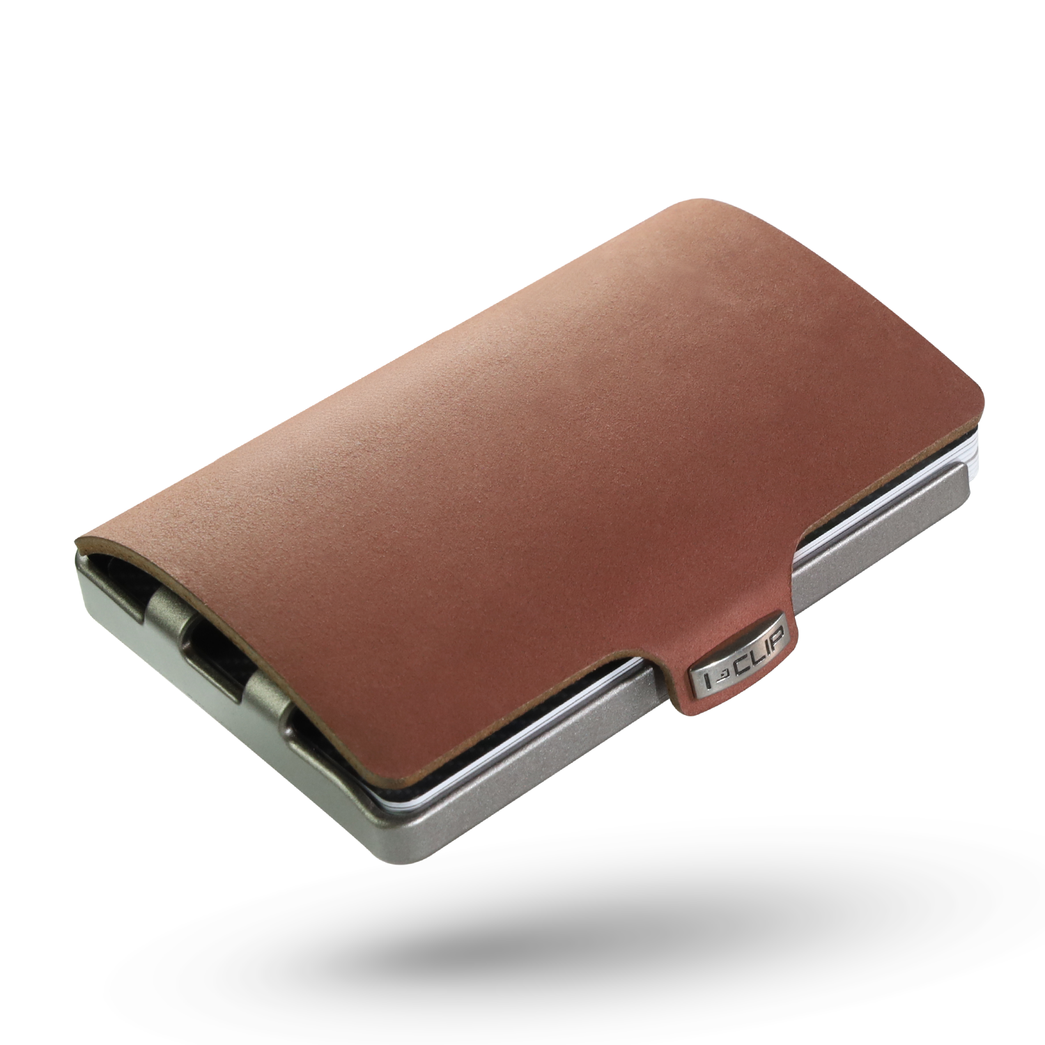 I-CLIP Original Silber Glattleder Oak