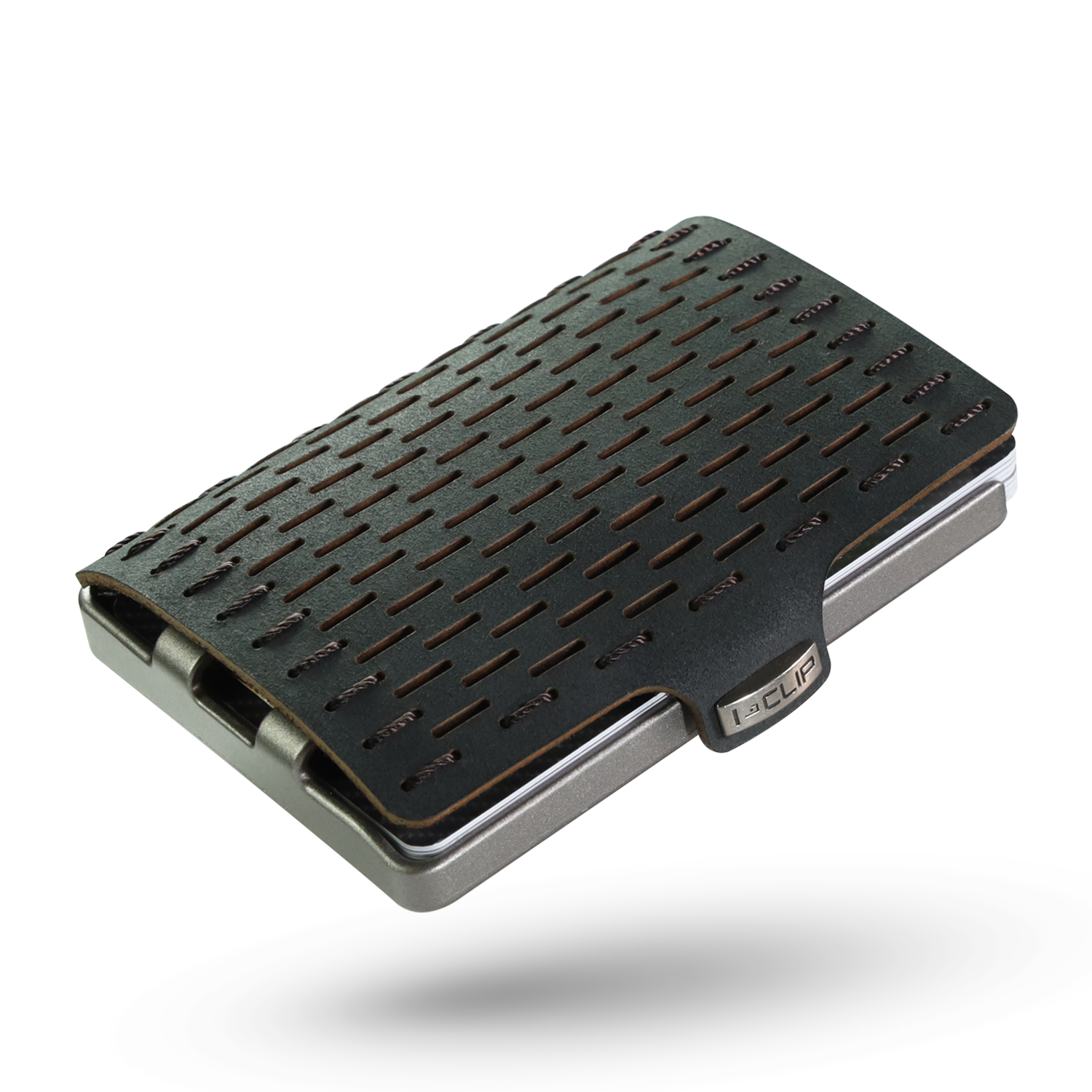 I-CLIP Original Silver with Coin Pocket Black