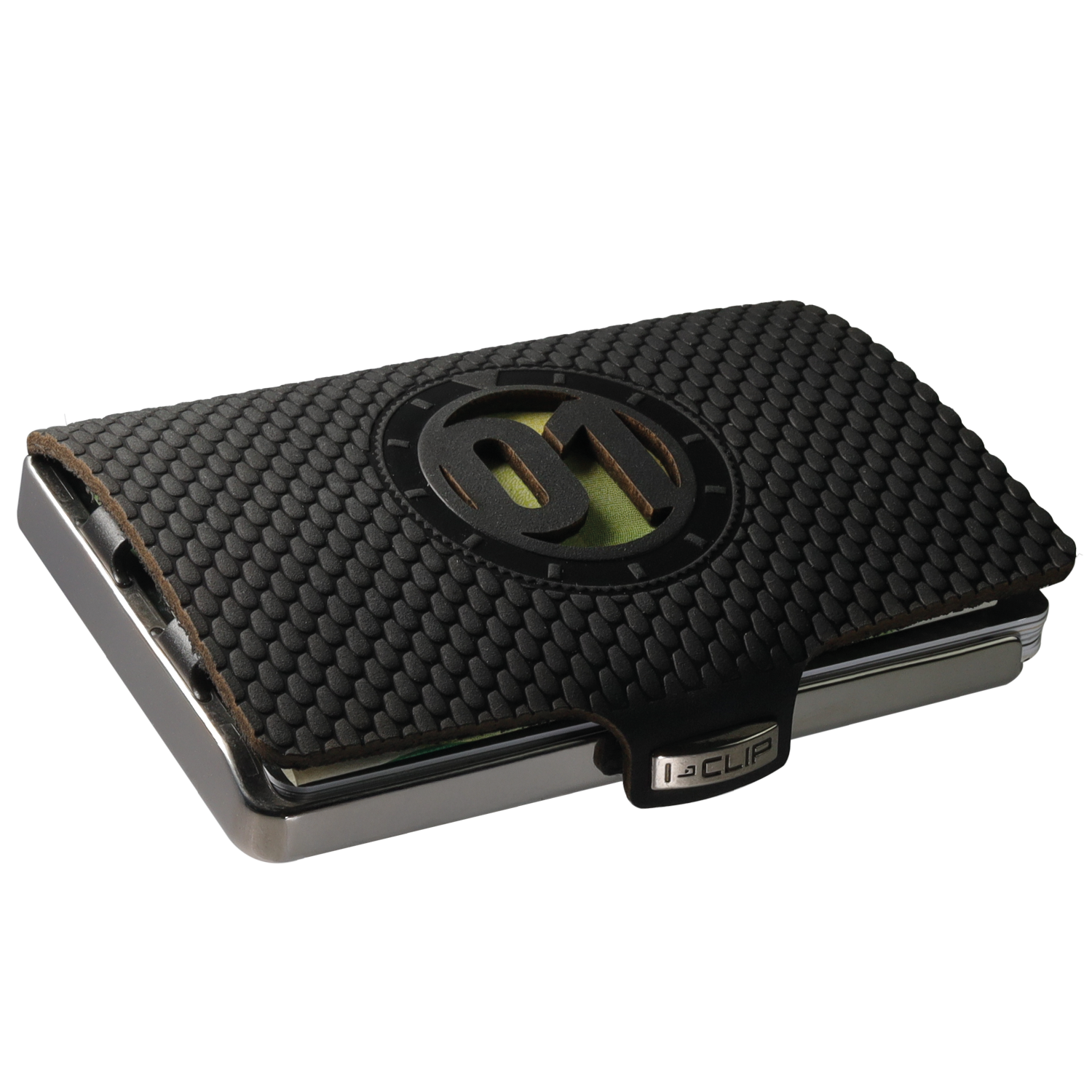 I-CLIP Steel Polished Timekeeper 01 Black