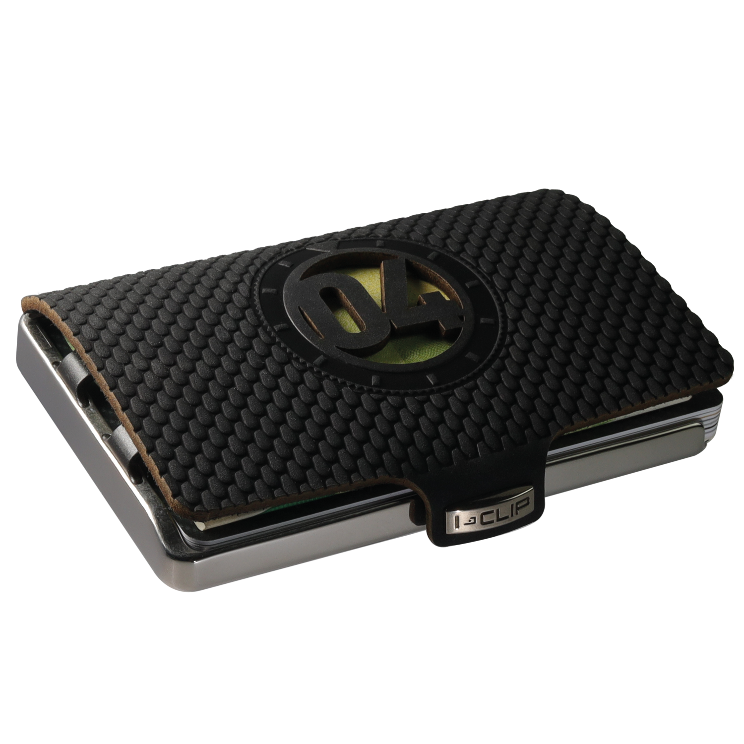 I-CLIP Steel Polished Timekeeper 04 Black