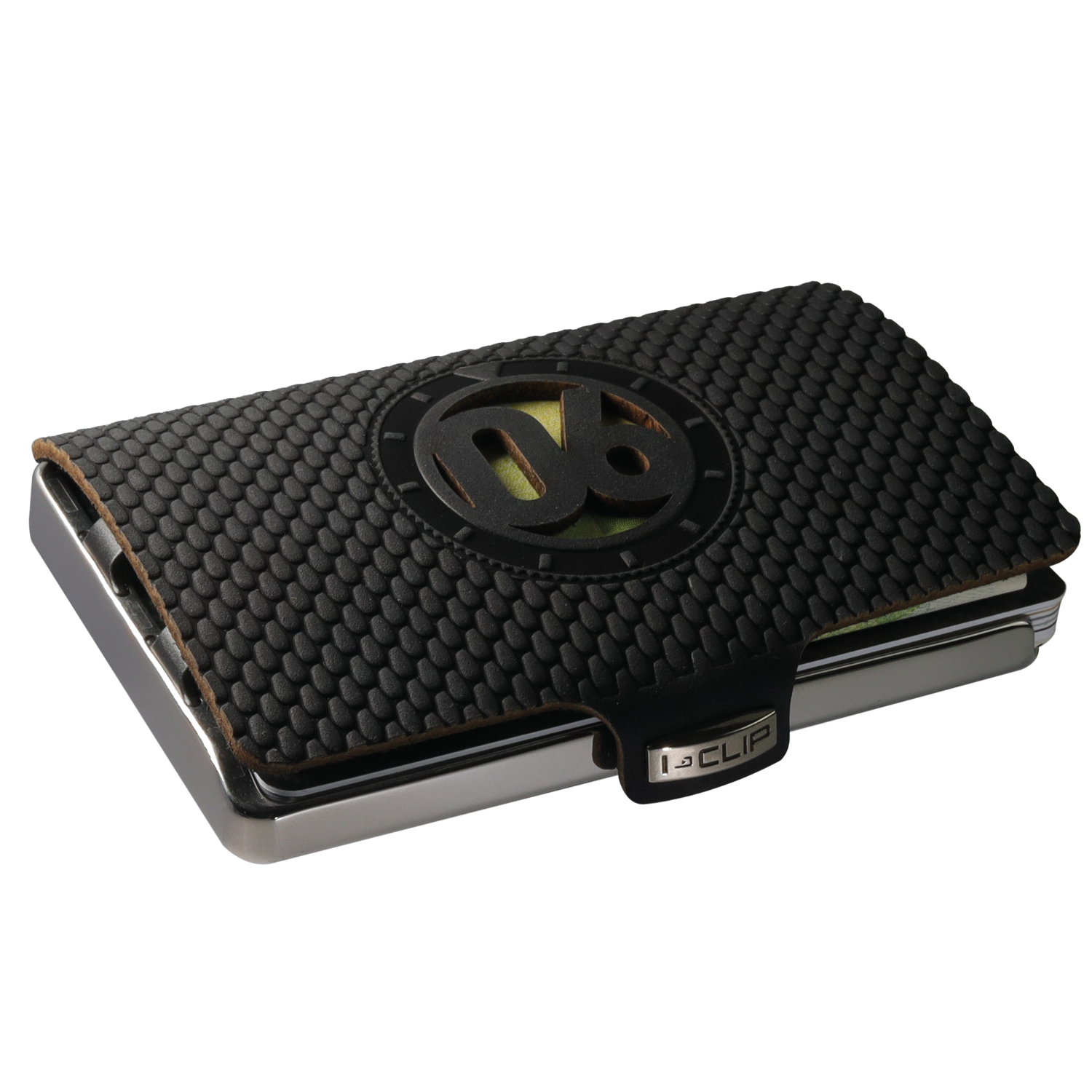 I-CLIP Steel Polished Timekeeper 06 Black