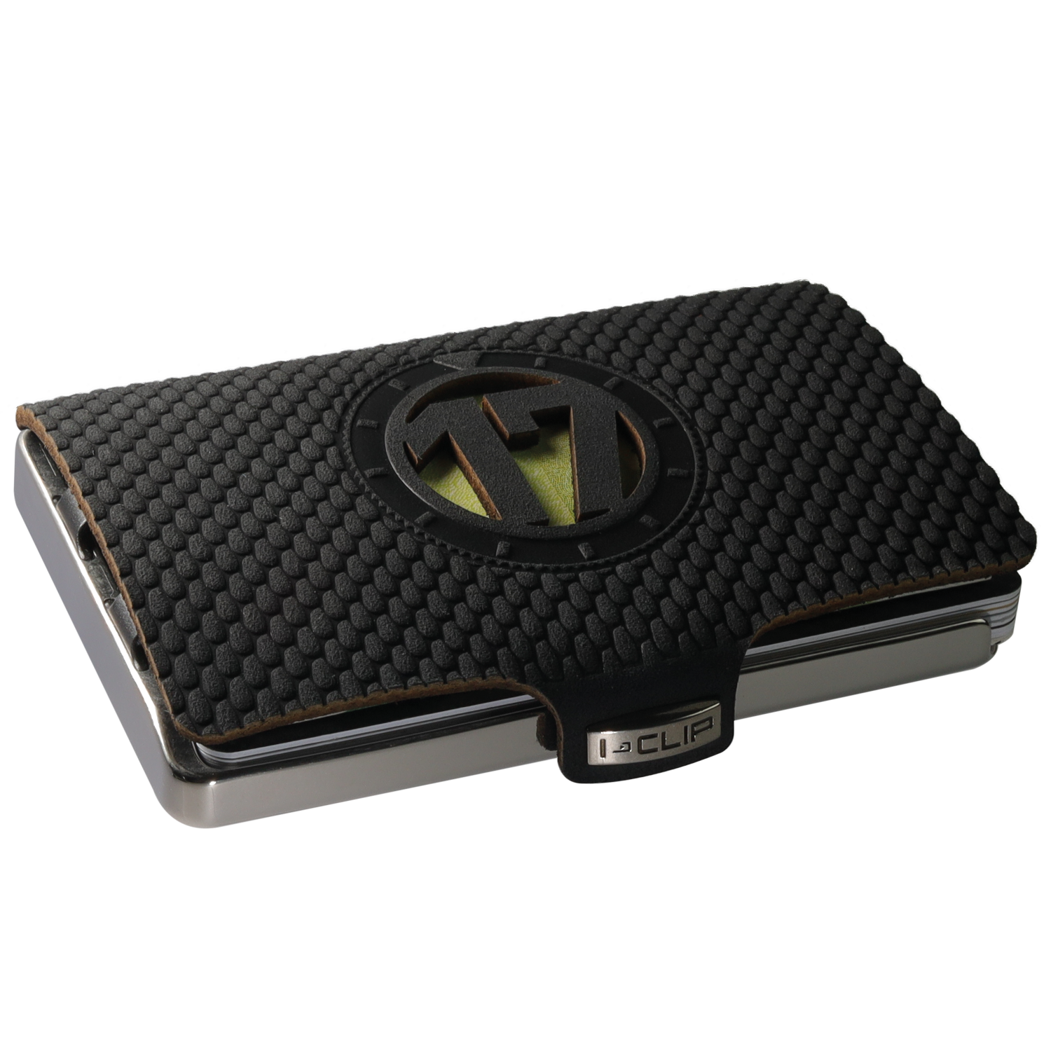 I-CLIP Steel Polished Timekeeper 17 Black