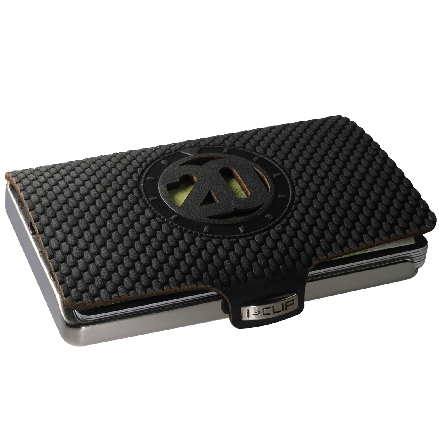 I-CLIP Steel Polished Timekeeper 20 Black
