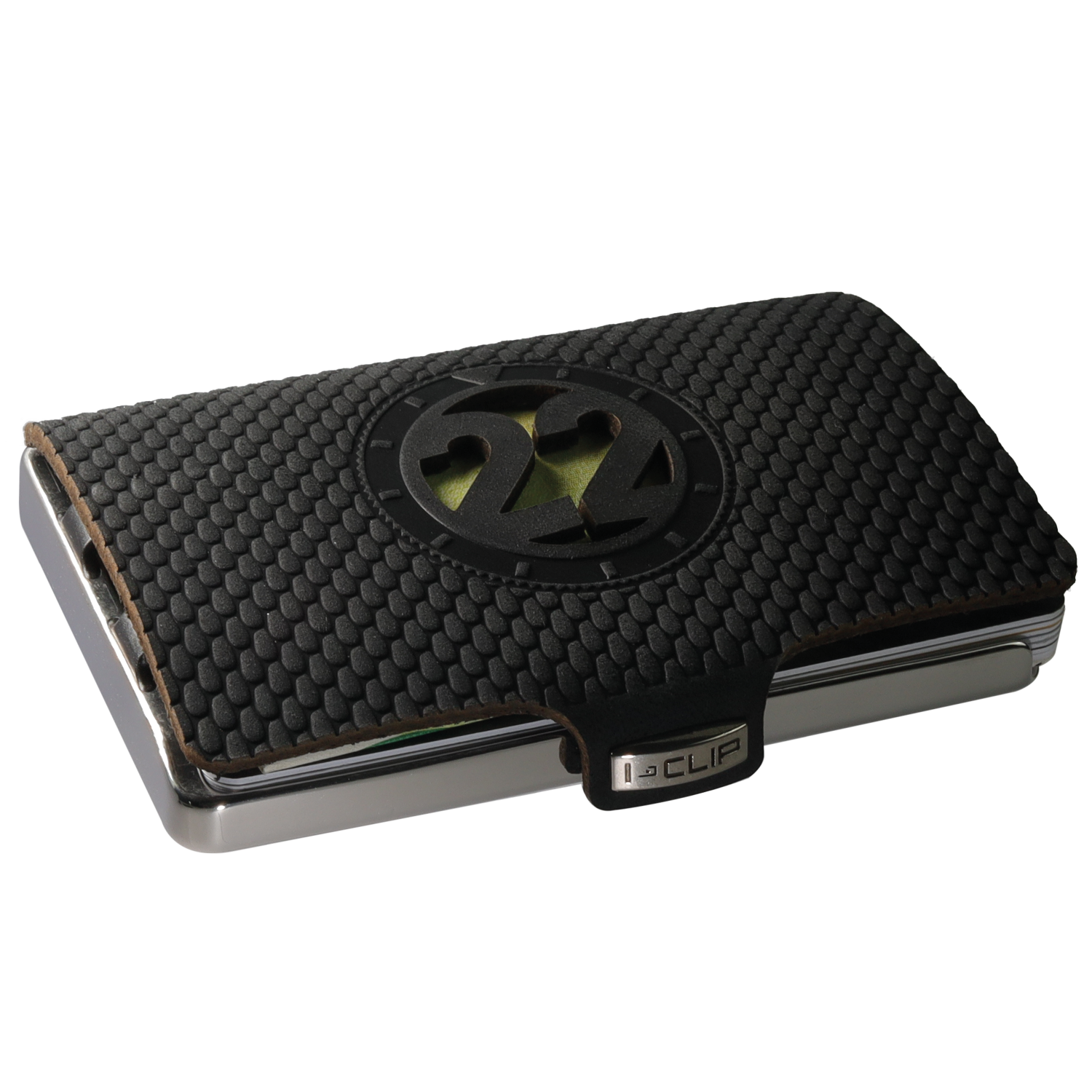 I-CLIP Steel Polished Timekeeper 22 Black