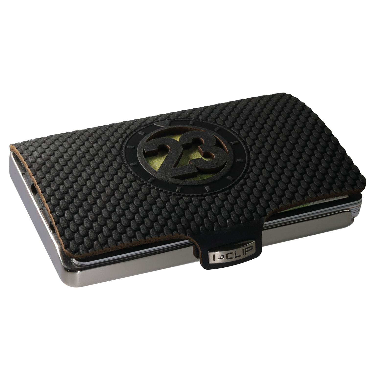I-CLIP Steel Polished Timekeeper 23 Black