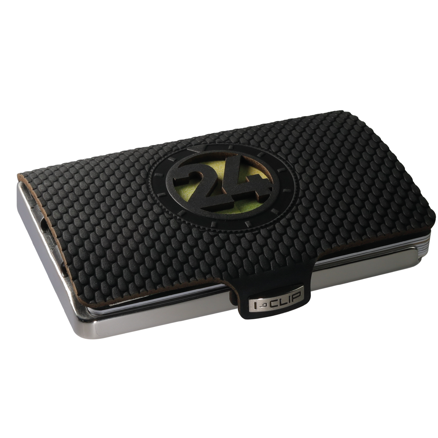 I-CLIP Steel Polished Timekeeper 24 Black