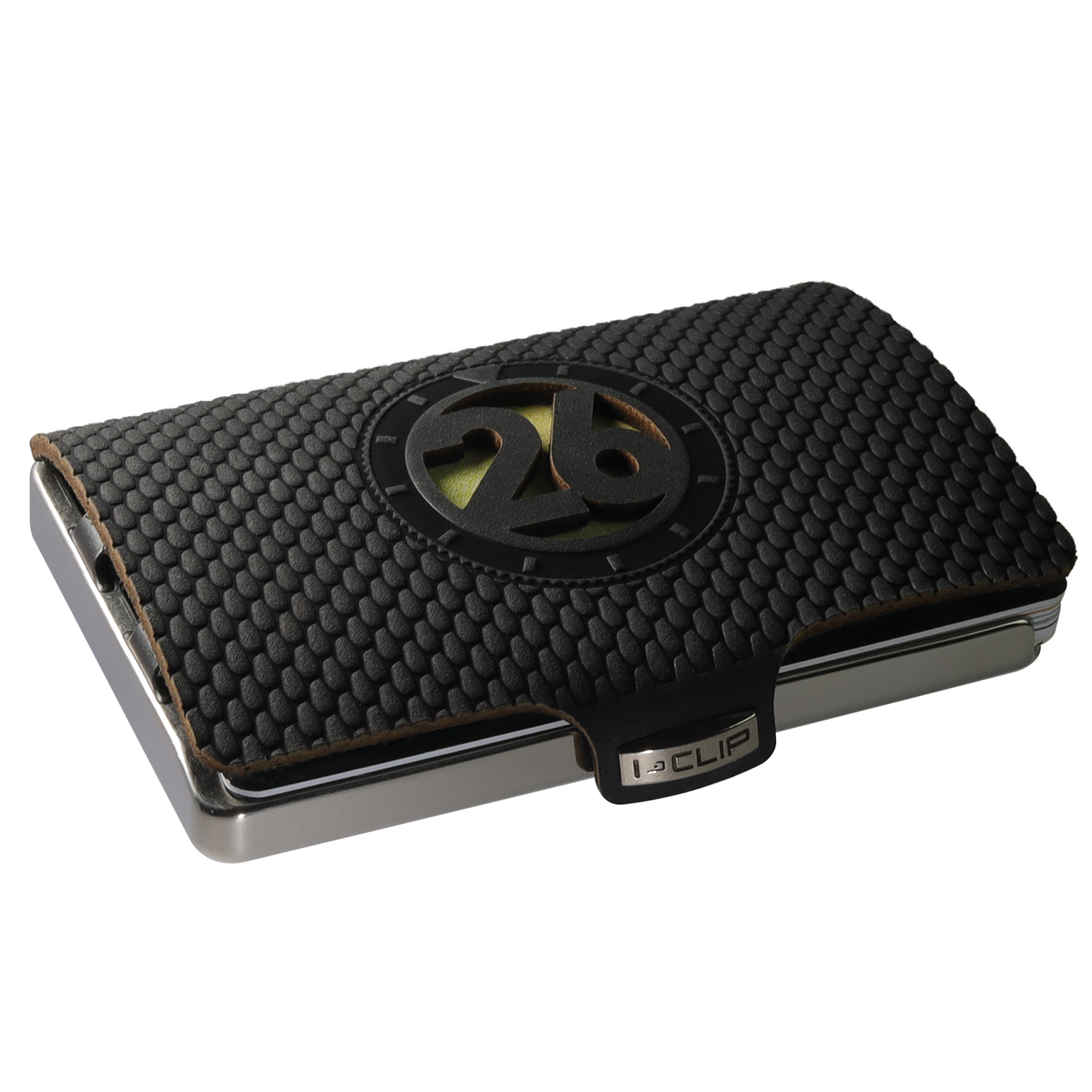 I-CLIP Steel Polished Timekeeper 26 Black