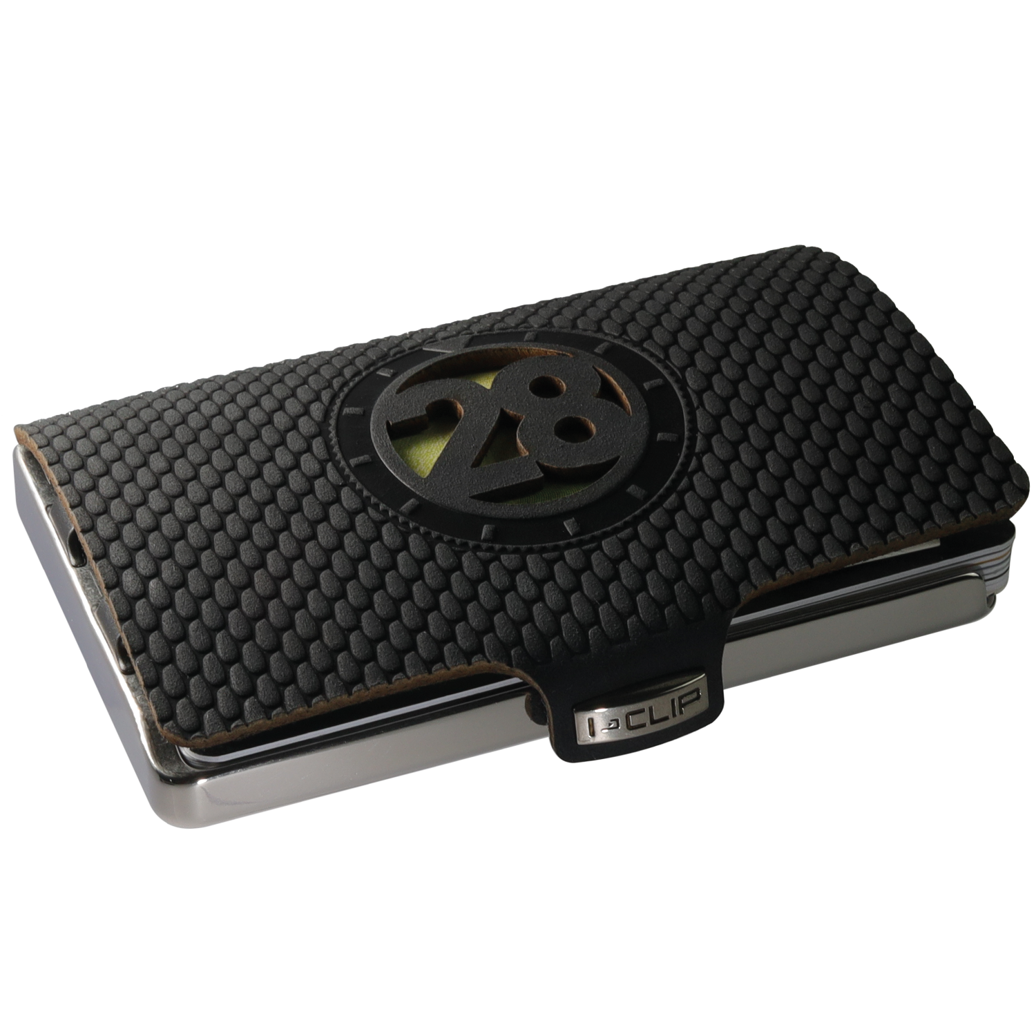 I-CLIP Steel Polished Timekeeper 28 Black