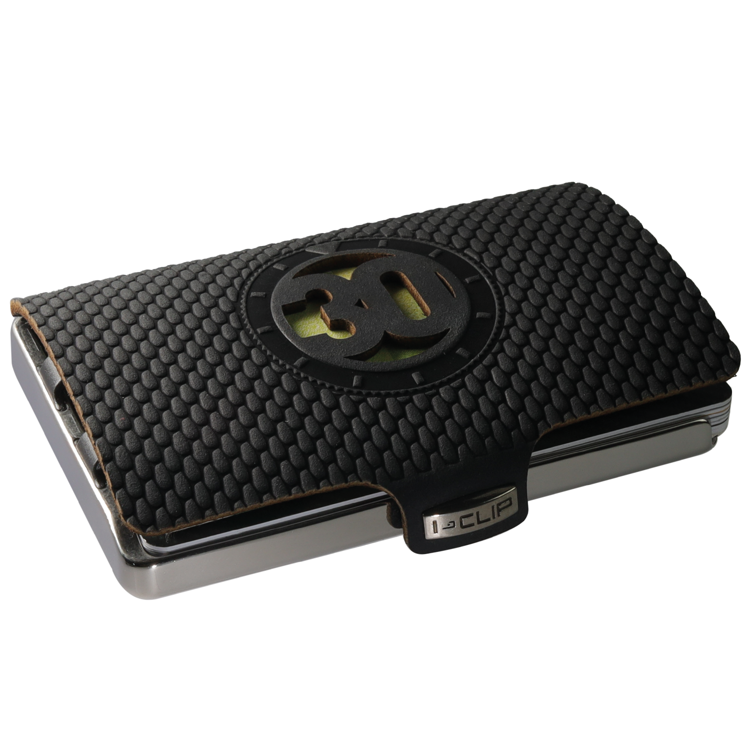 I-CLIP Steel Polished Timekeeper 30 Black
