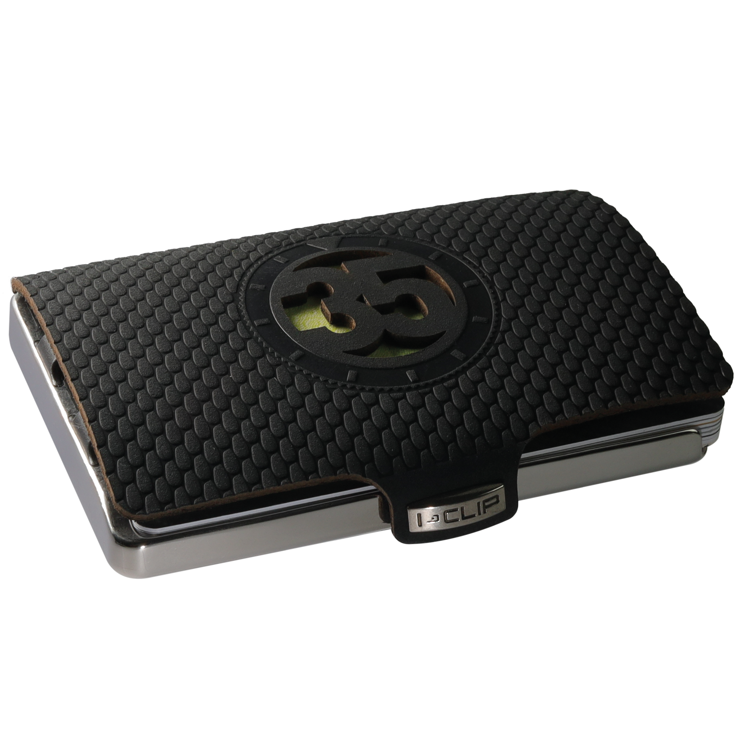I-CLIP Steel Polished Timekeeper 35 Black