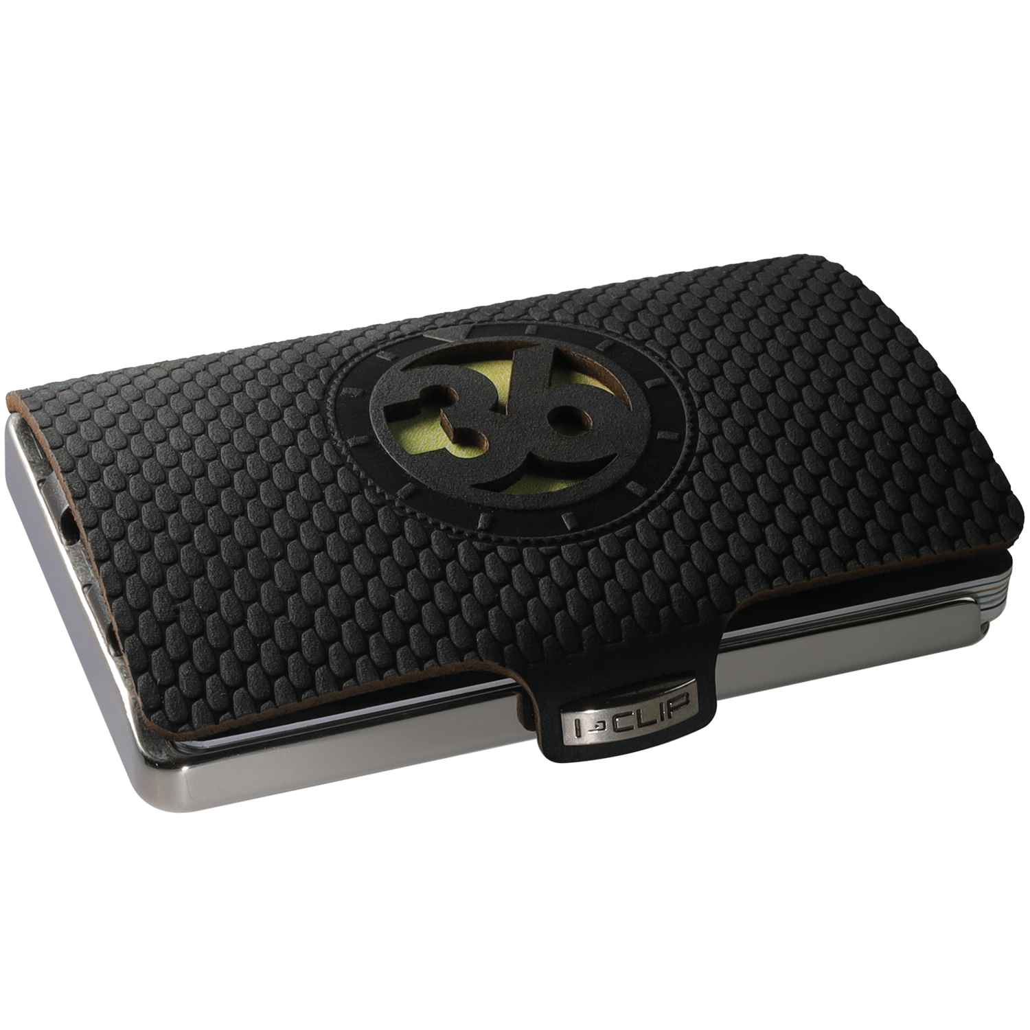 I-CLIP Steel Polished Timekeeper 36 Black