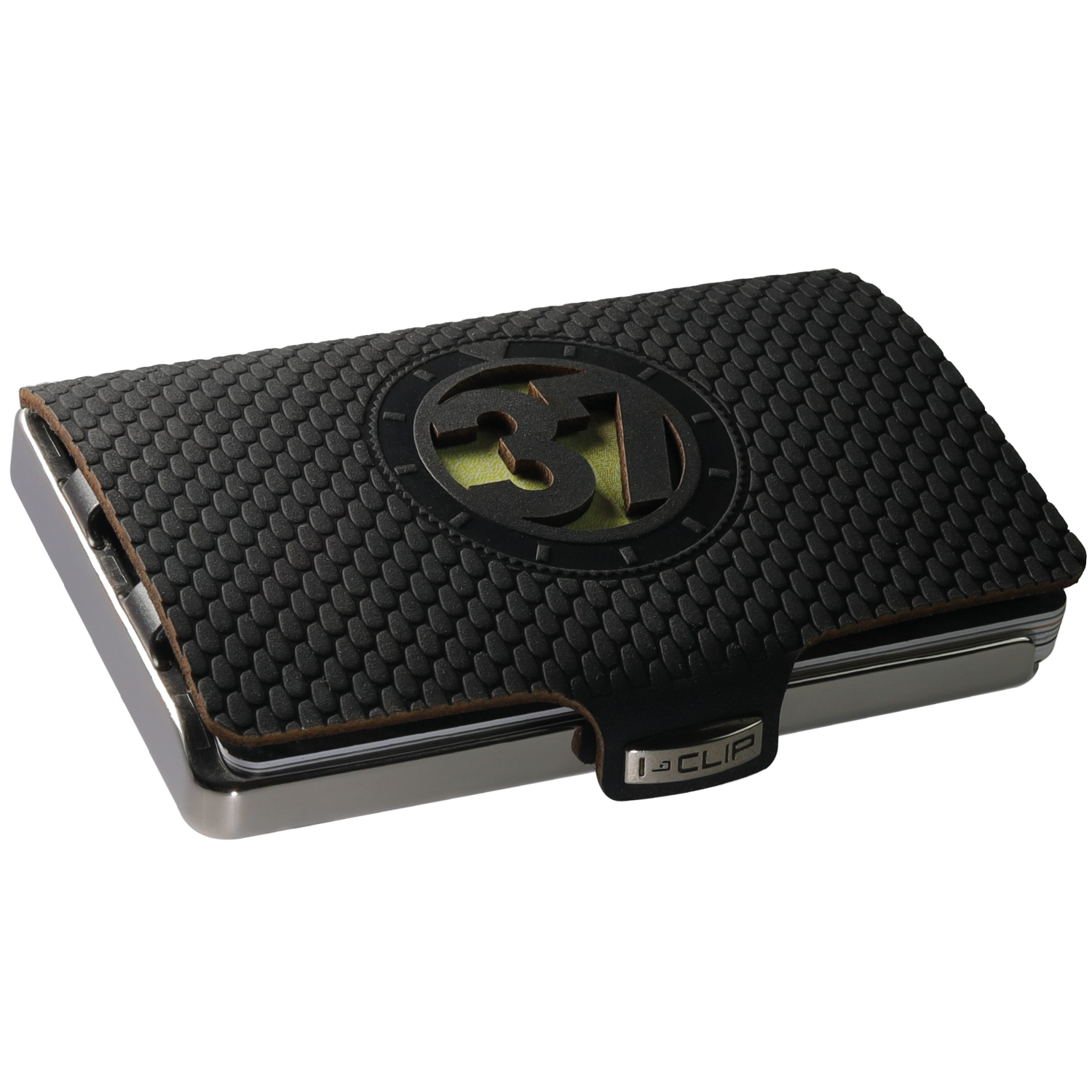 I-CLIP Steel Polished Timekeeper 37 Black