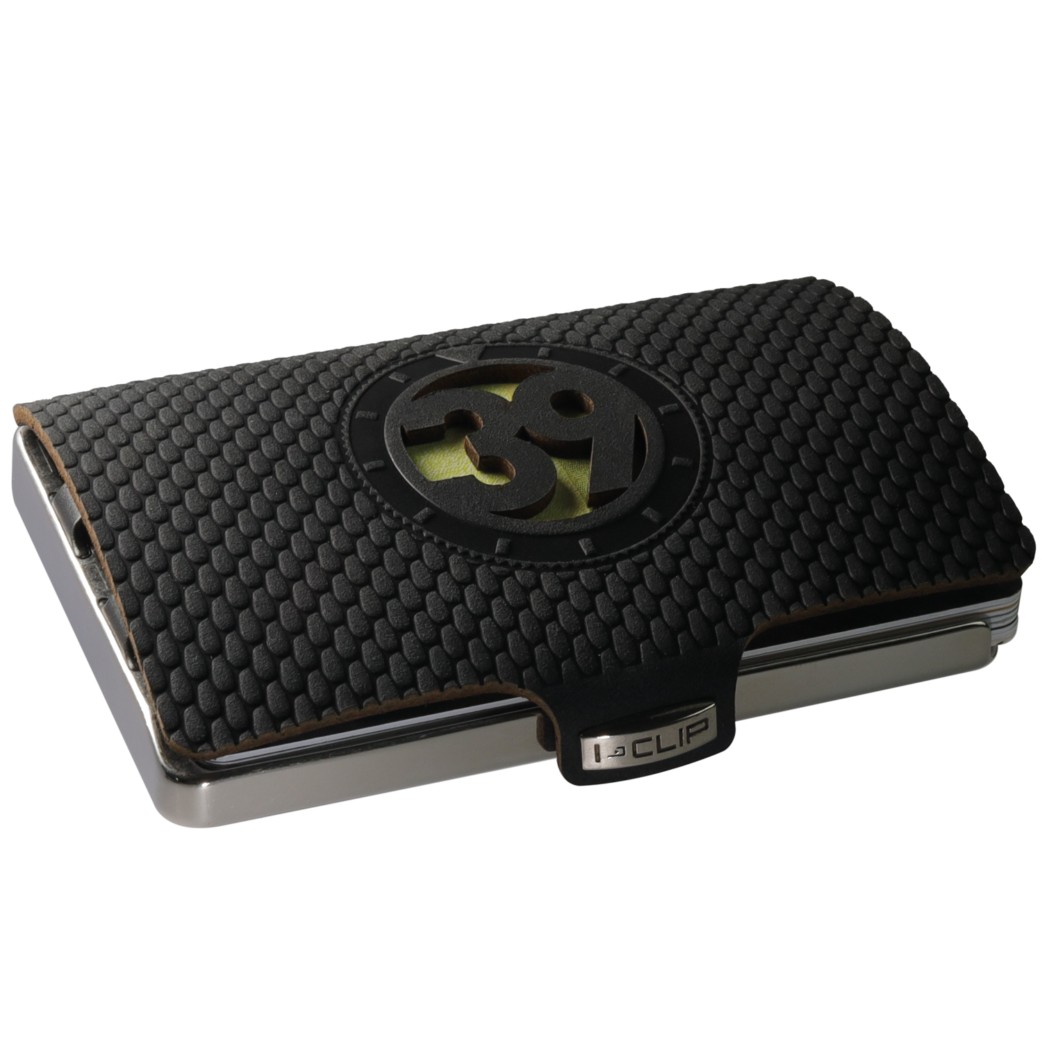 I-CLIP Steel Polished Timekeeper 39 Black