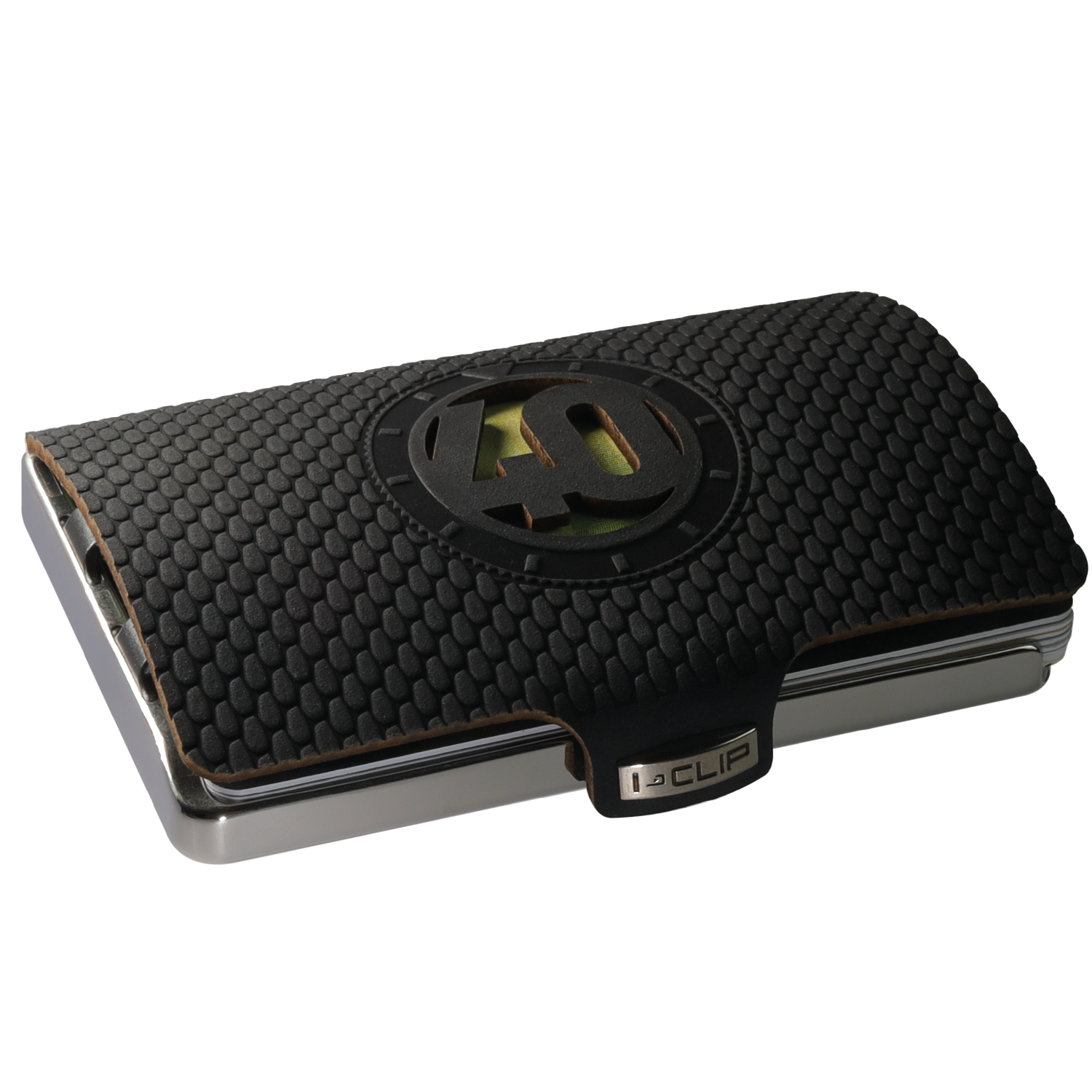 I-CLIP Steel Polished Timekeeper 40 Black