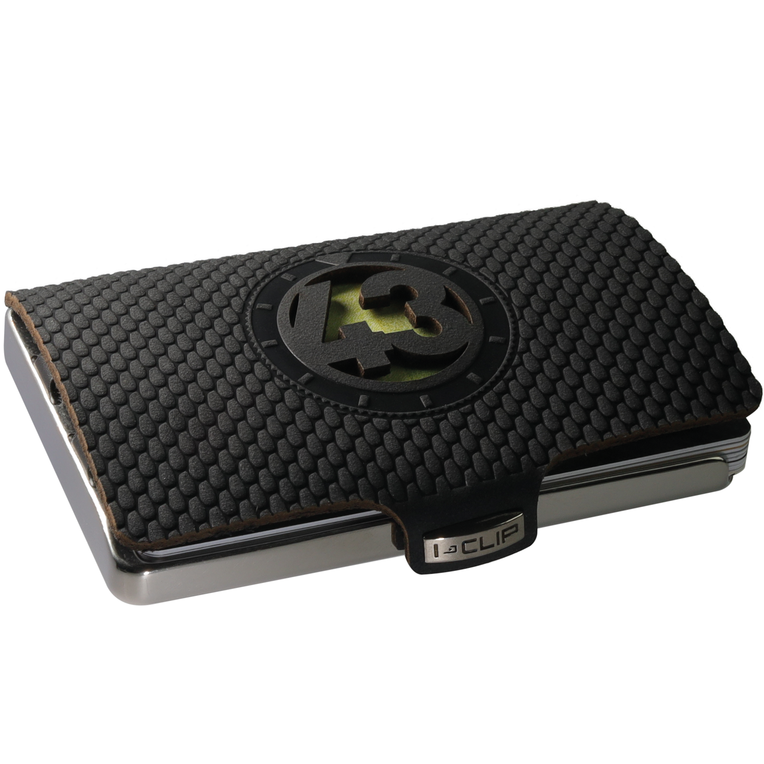 I-CLIP Steel Polished Timekeeper 43 Black