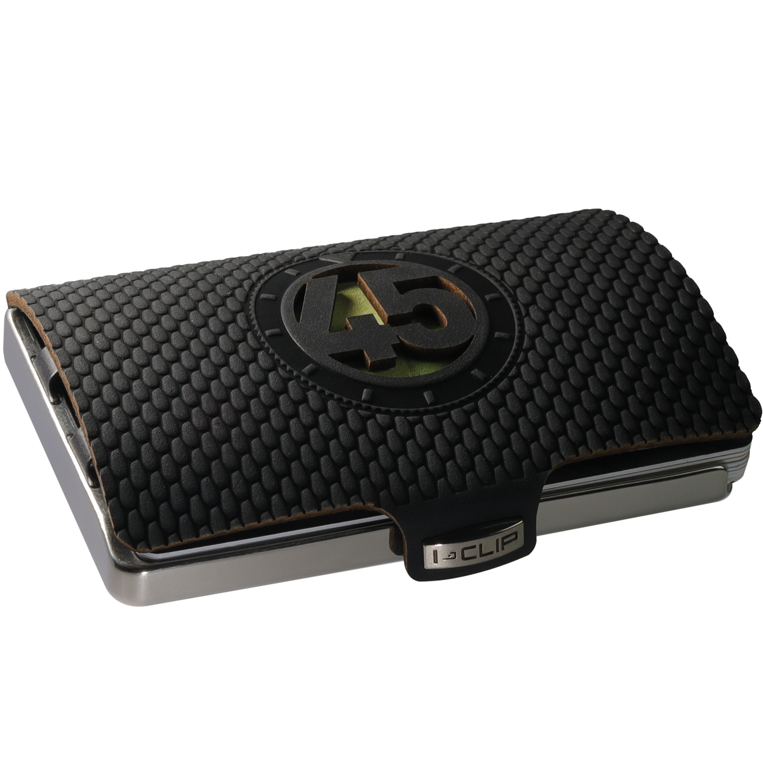 I-CLIP Steel Polished Timekeeper 45 Black