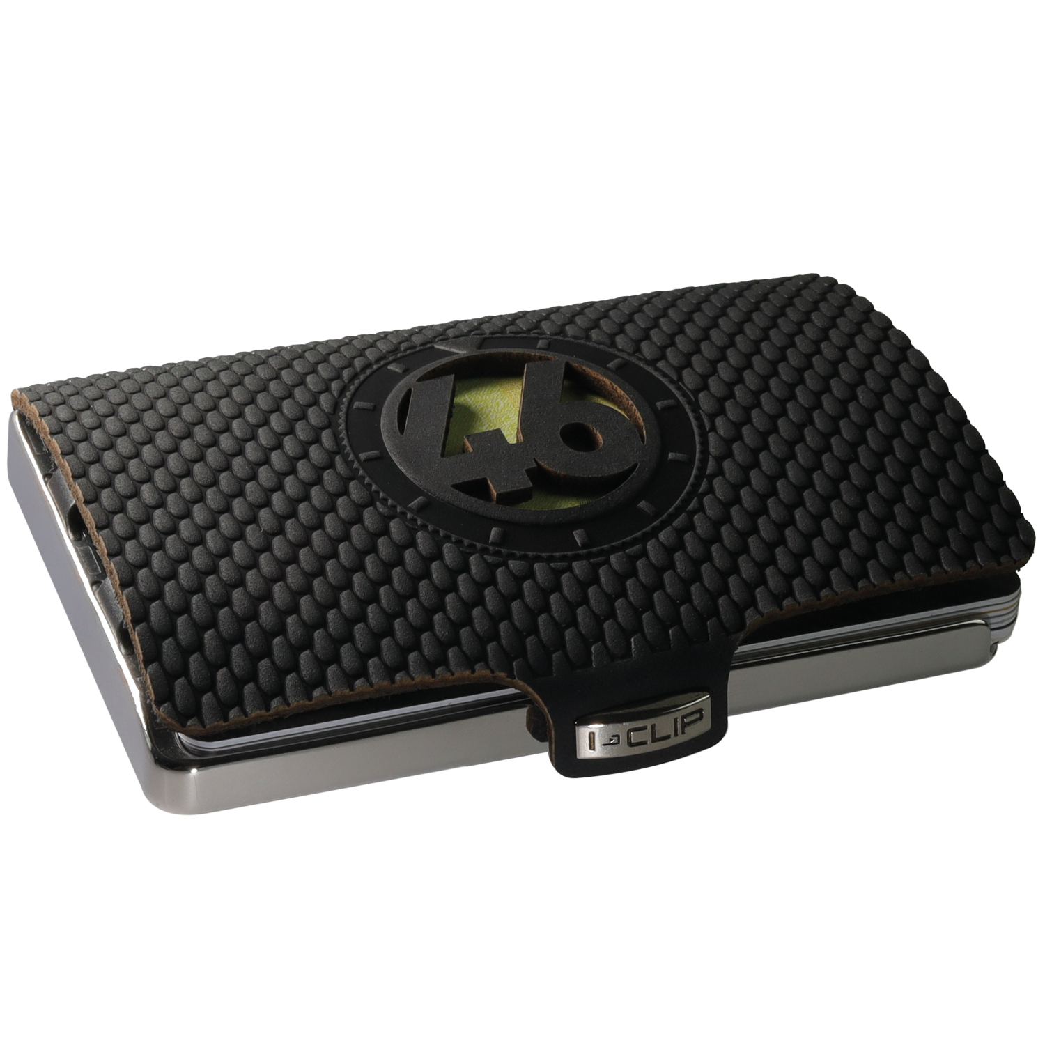I-CLIP Steel Polished Timekeeper 46 Black