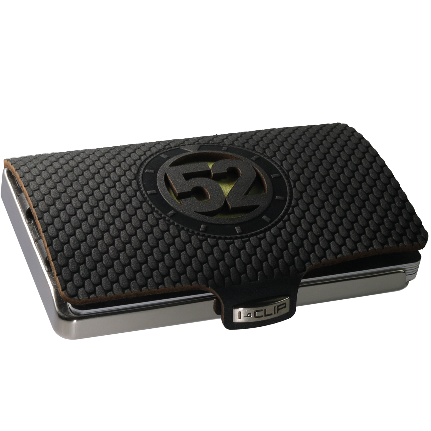 I-CLIP Steel Polished Timekeeper 52 Black