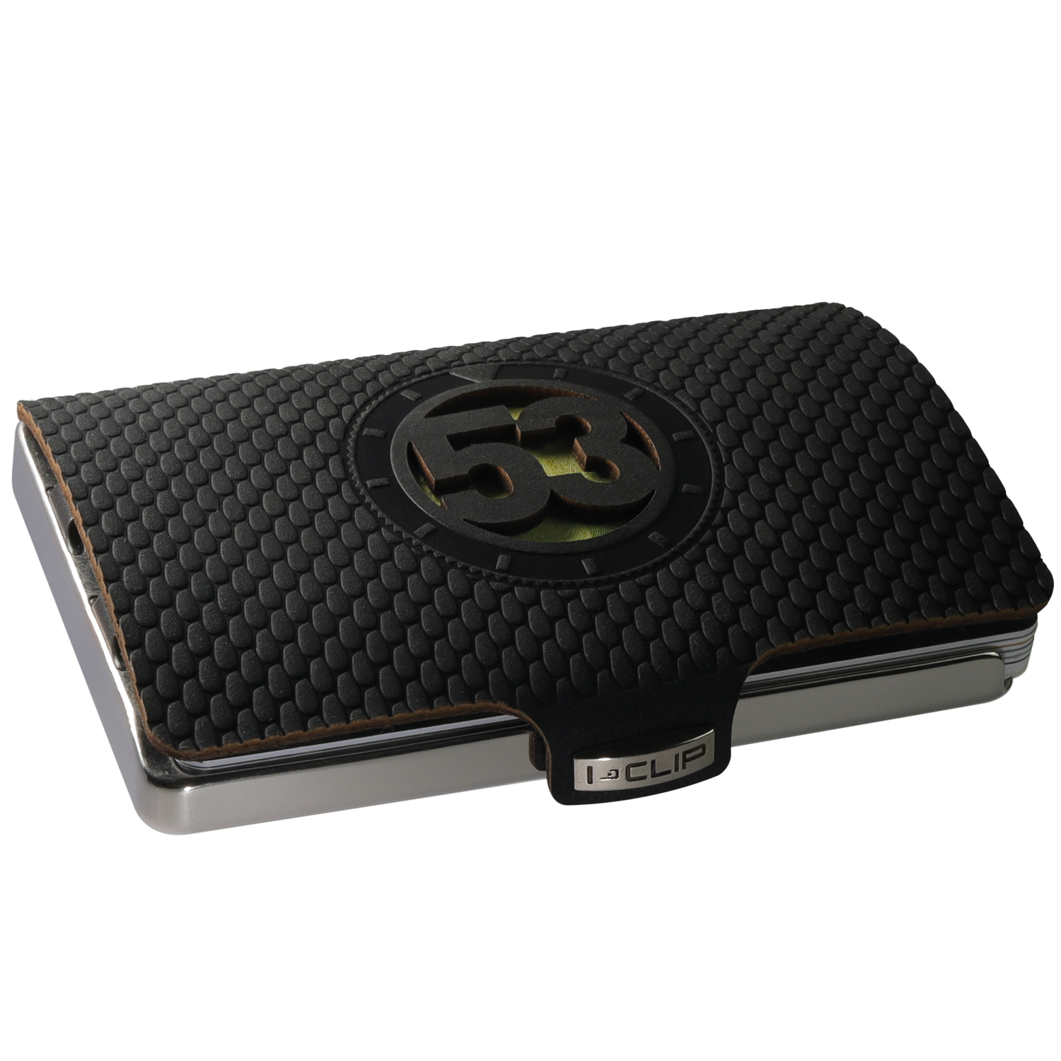 I-CLIP Steel Polished Timekeeper 53 Black