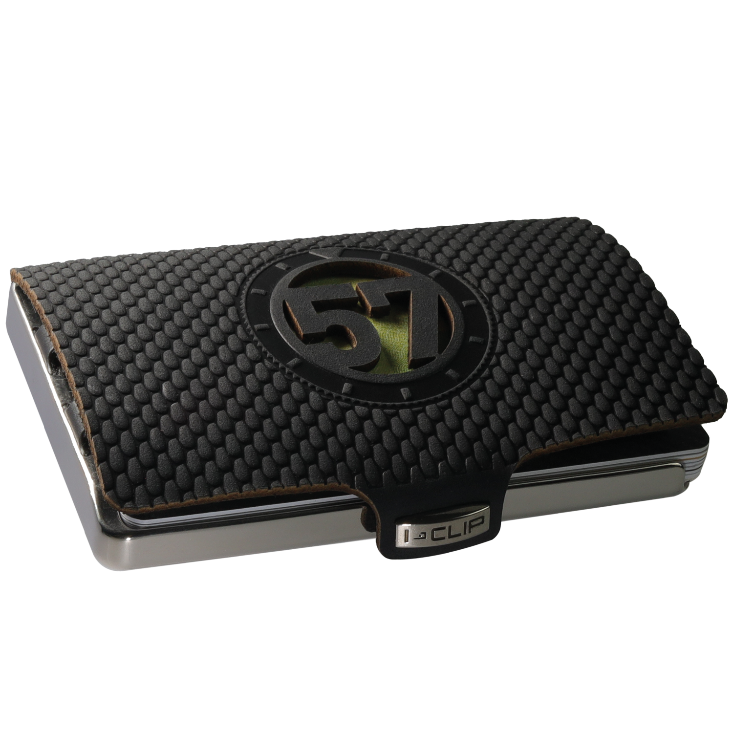 I-CLIP Steel Polished Timekeeper 57 Black