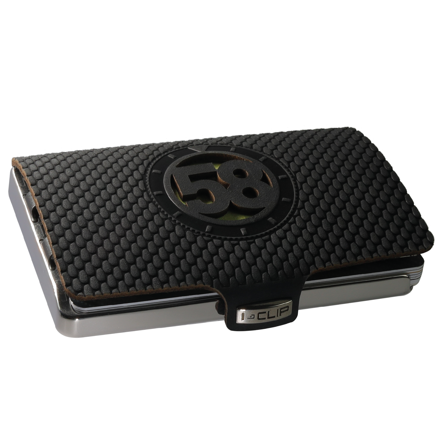 I-CLIP Steel Polished Timekeeper 58 Black